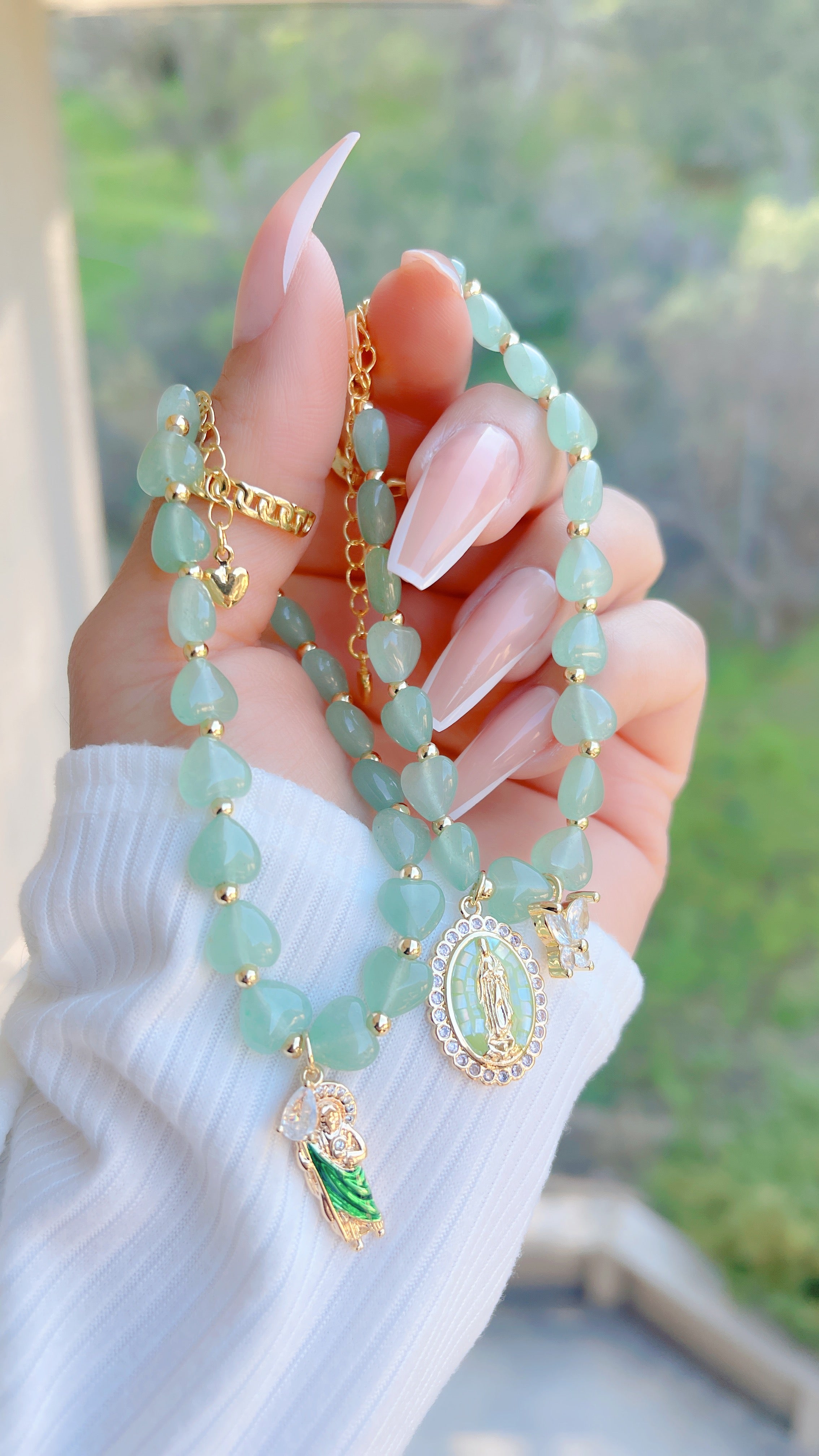 Pulsera Jade San Judas