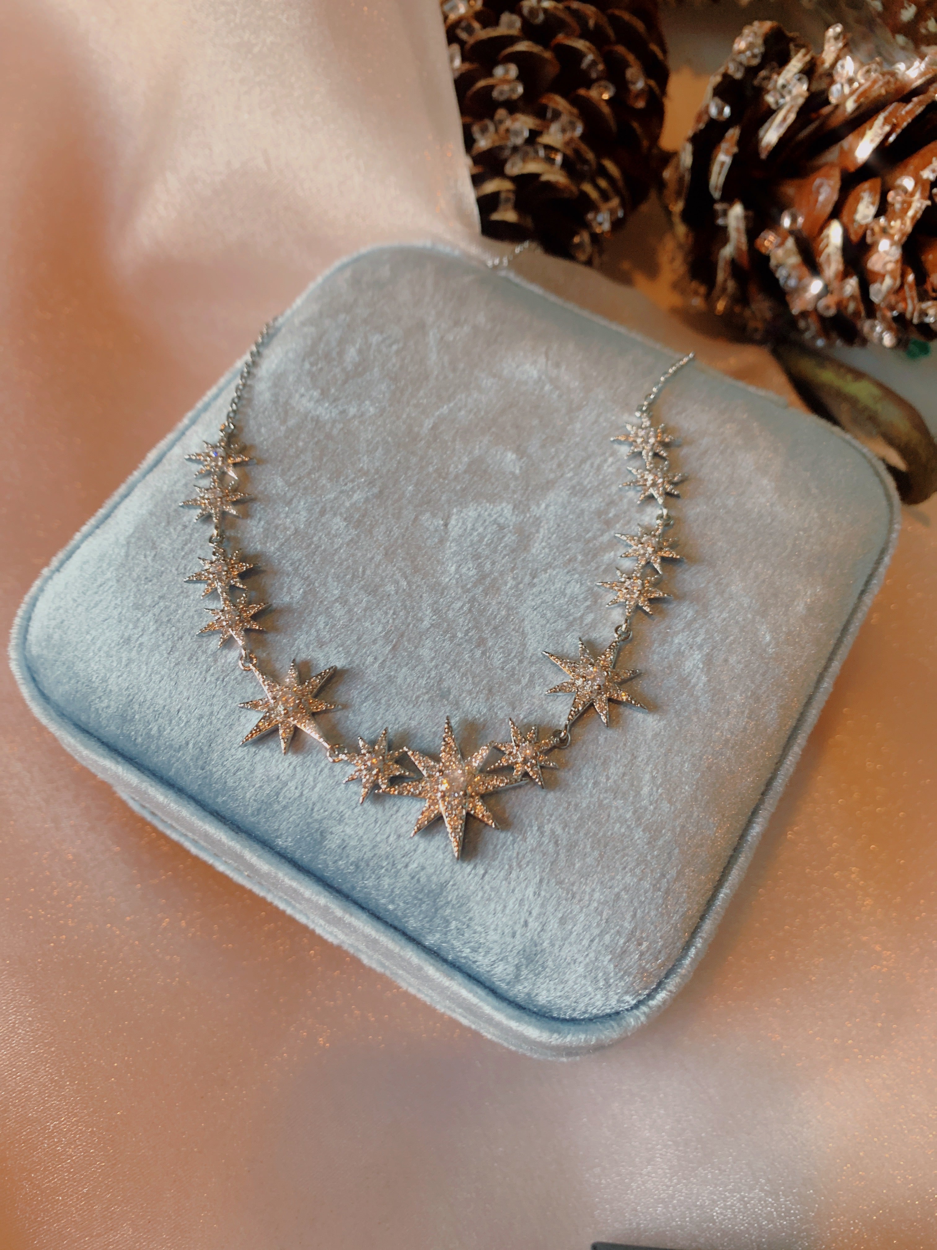 Cluster of Stars Necklace