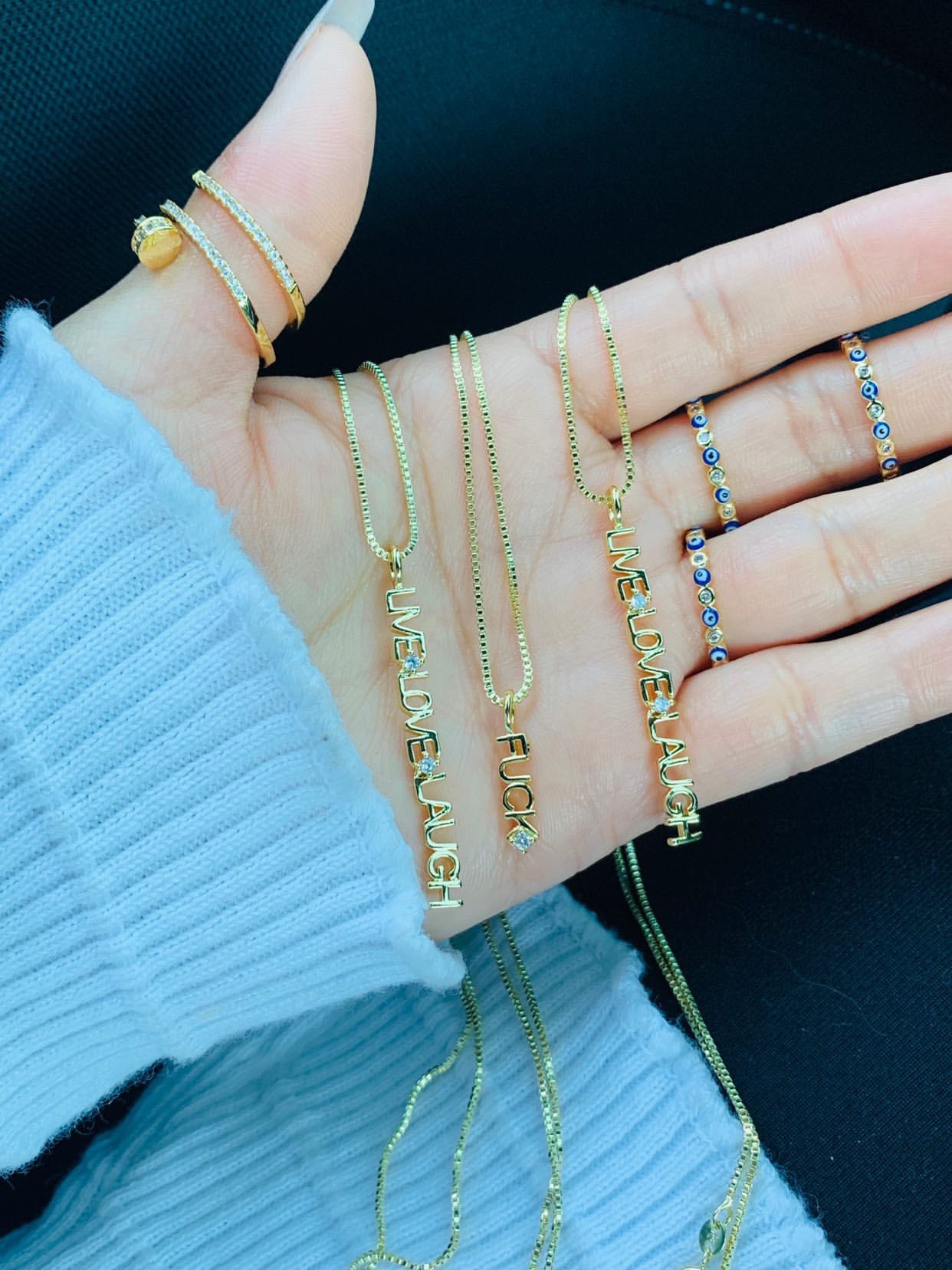 Gold Plated Custom Phrases