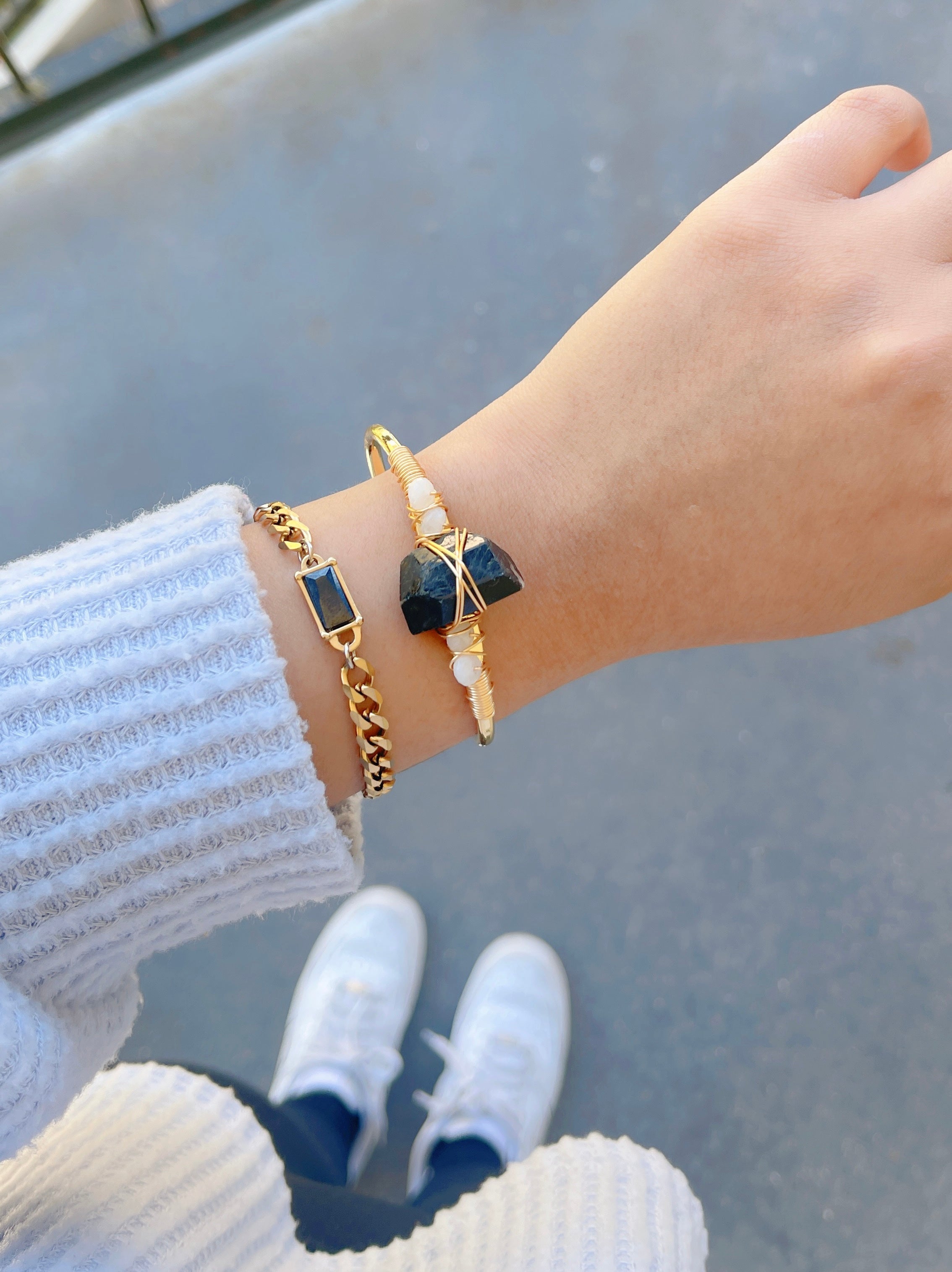 Obsidian Protection Bracelet