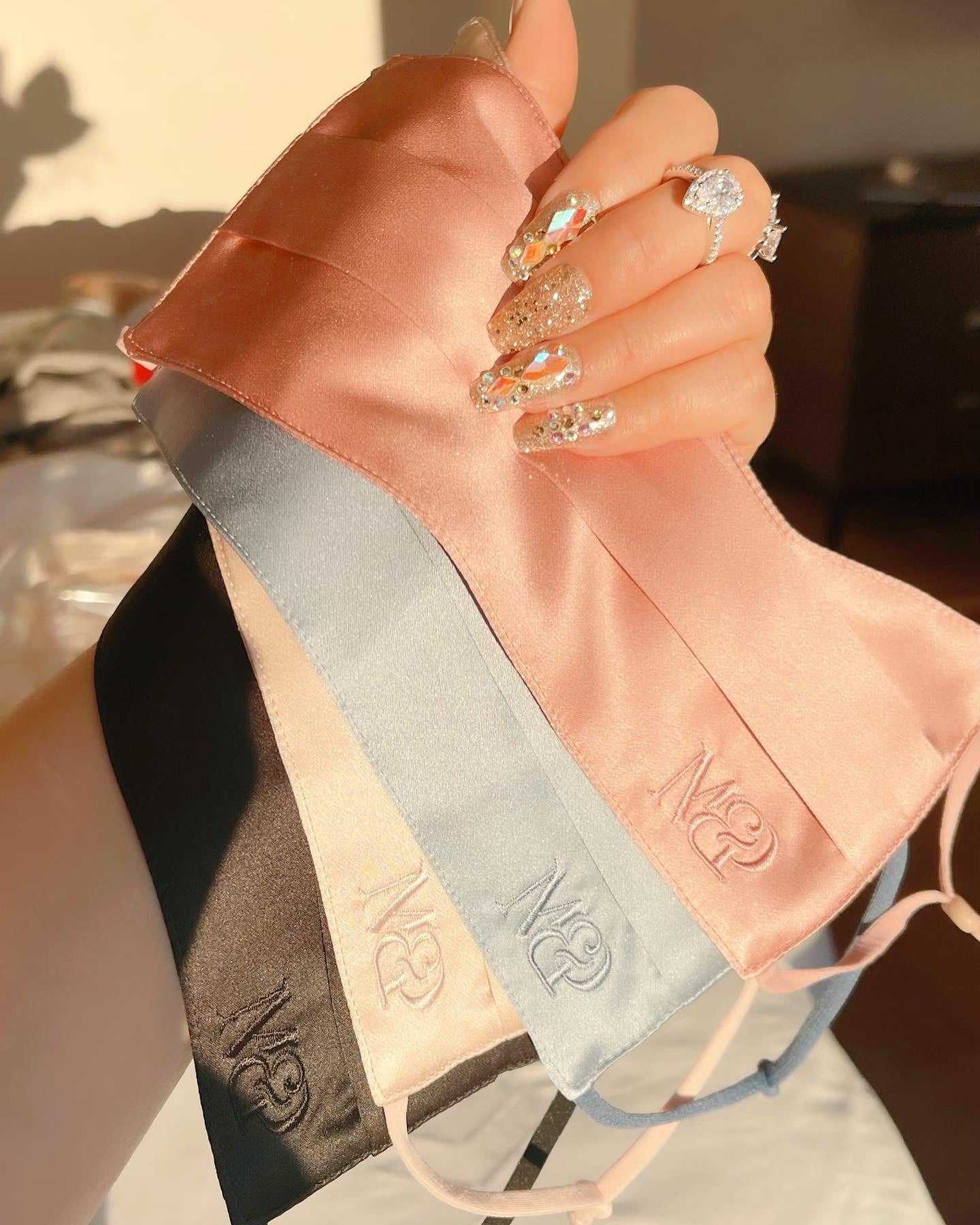 M&P Genuine Silk Face Masks