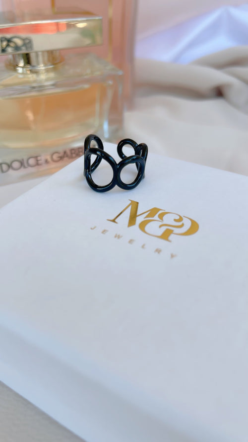 Black Matrix Ring