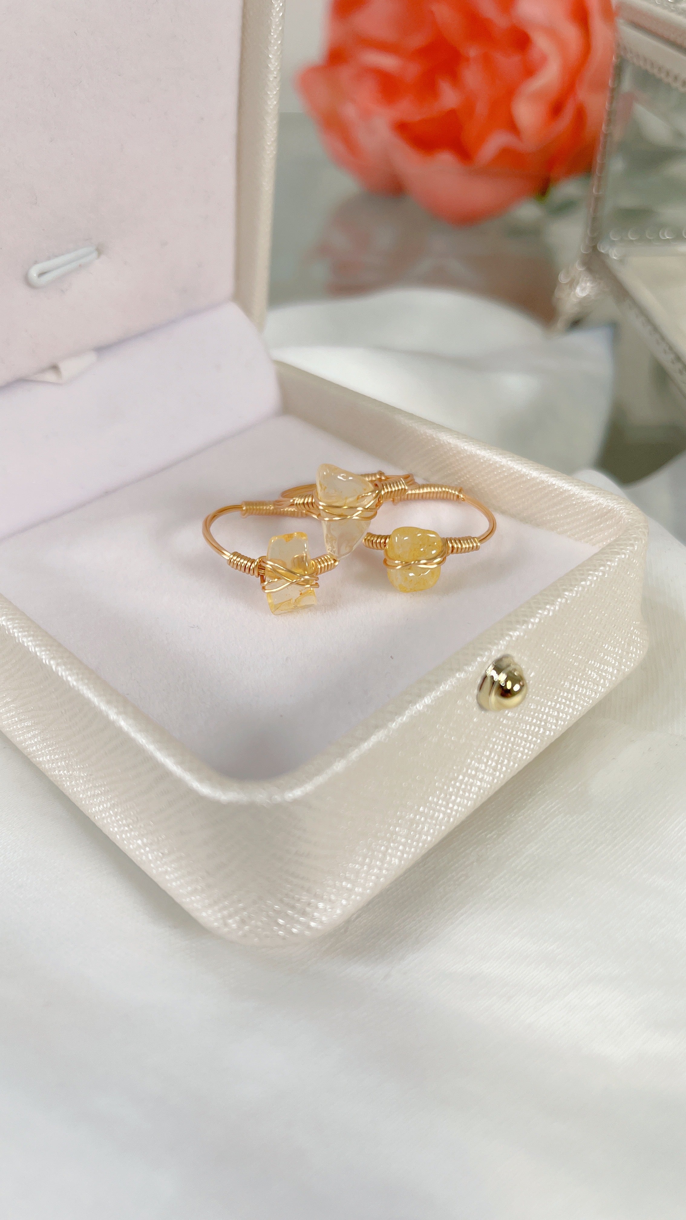 Healing Crystal Ring