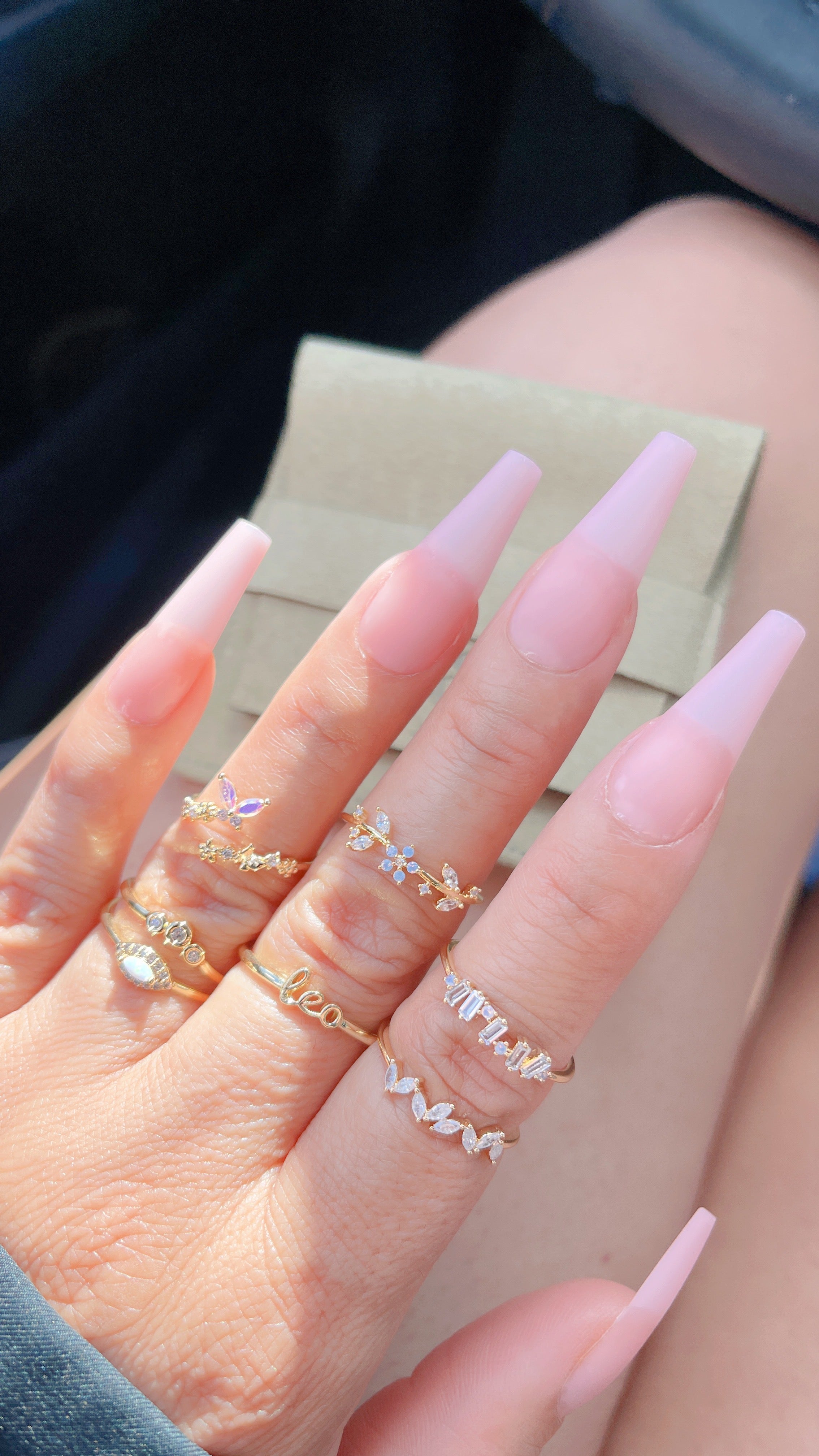 Anillos de oro del zodiaco