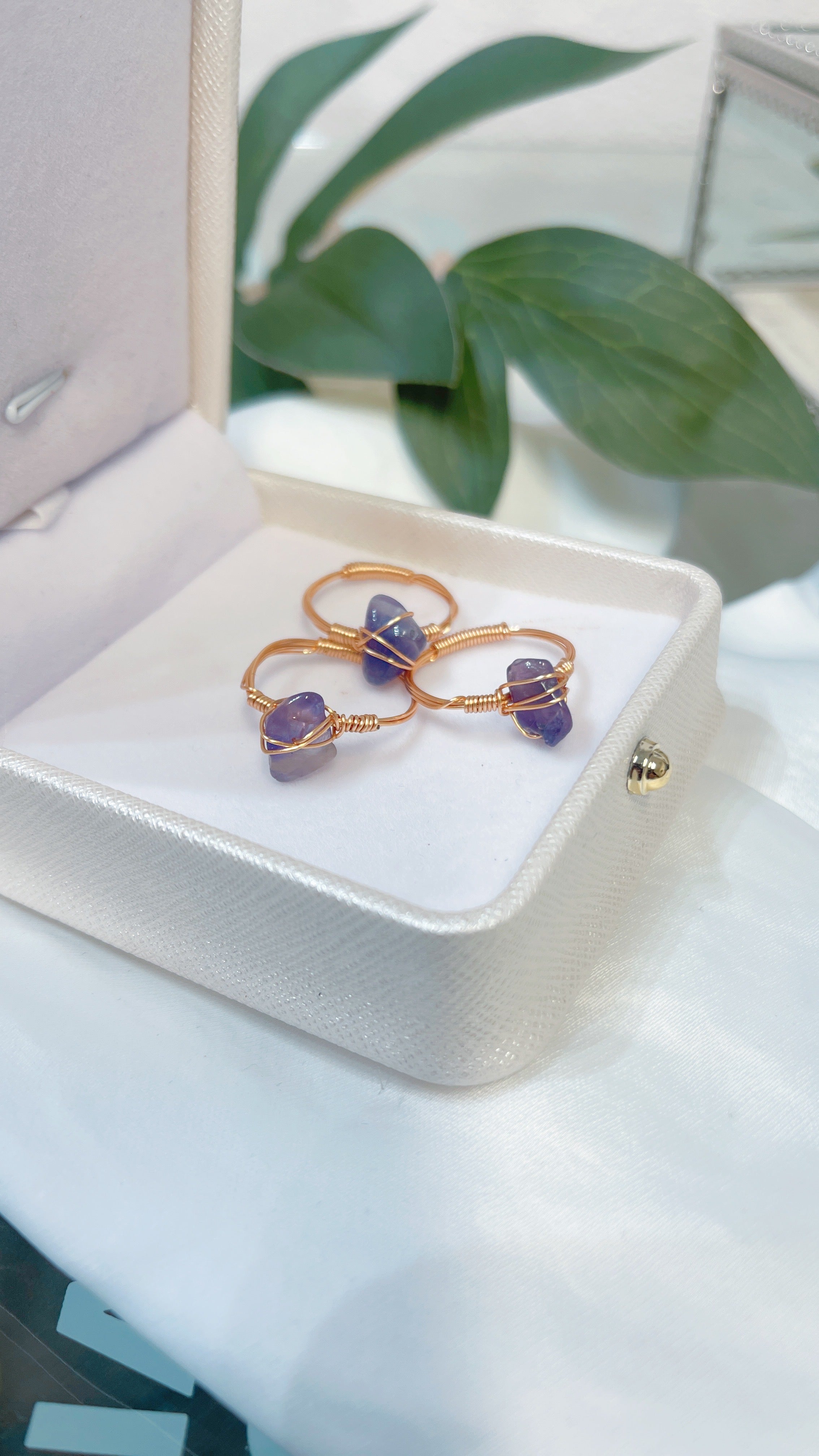 Healing Crystal Ring