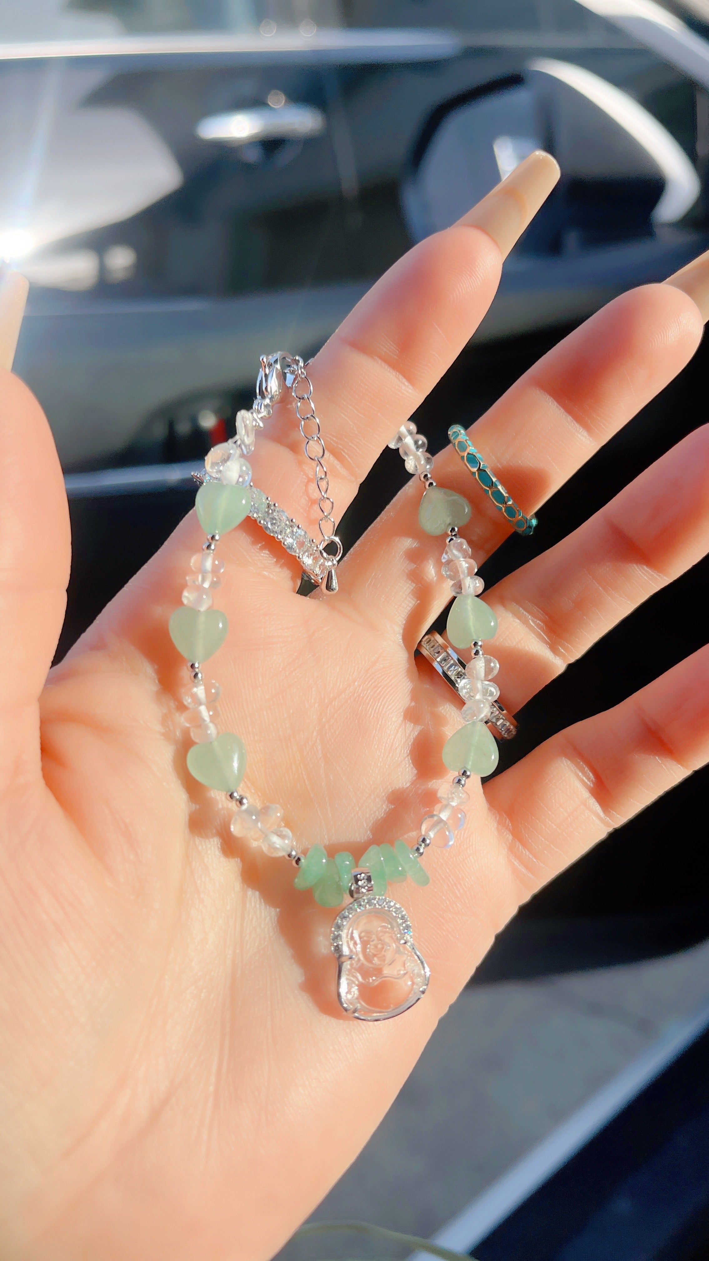 Pulsera Buda de la Suerte