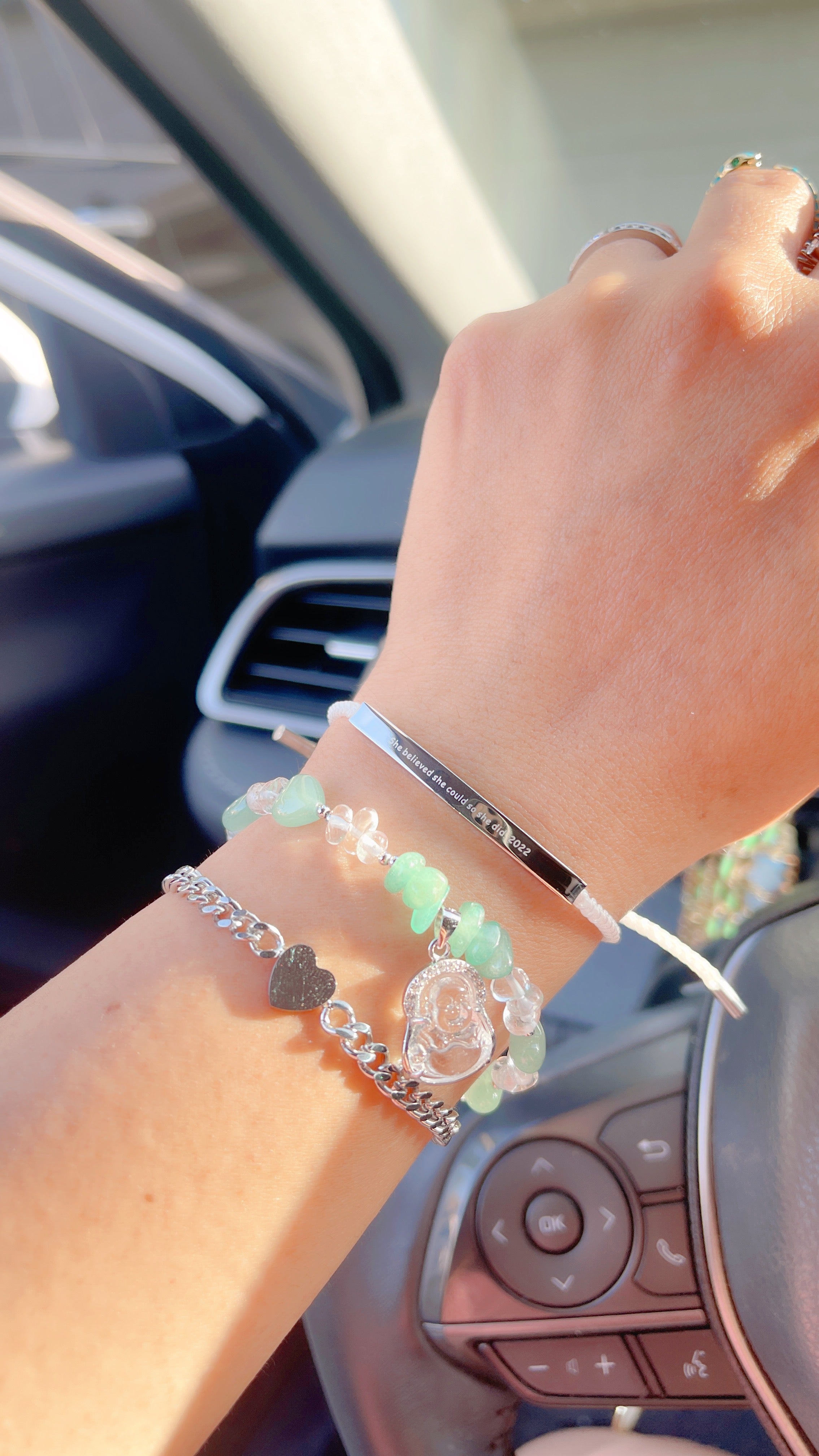 Pulsera Buda de la Suerte