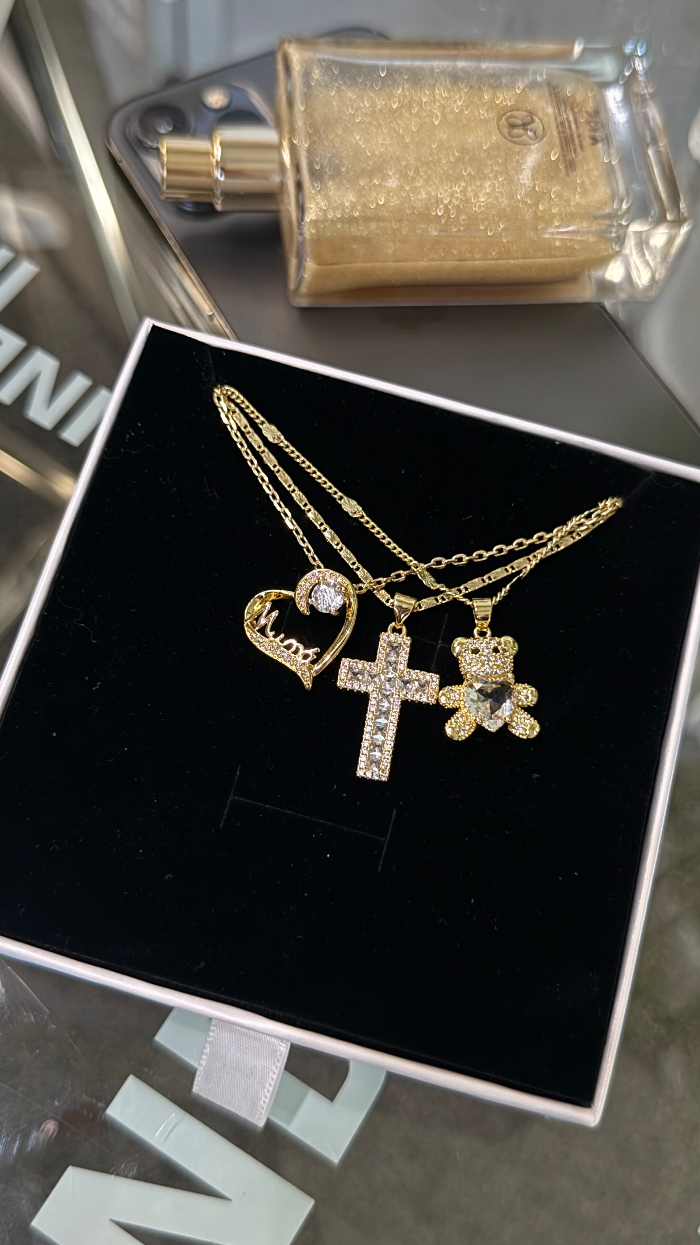 Blessed Mama Necklace Set