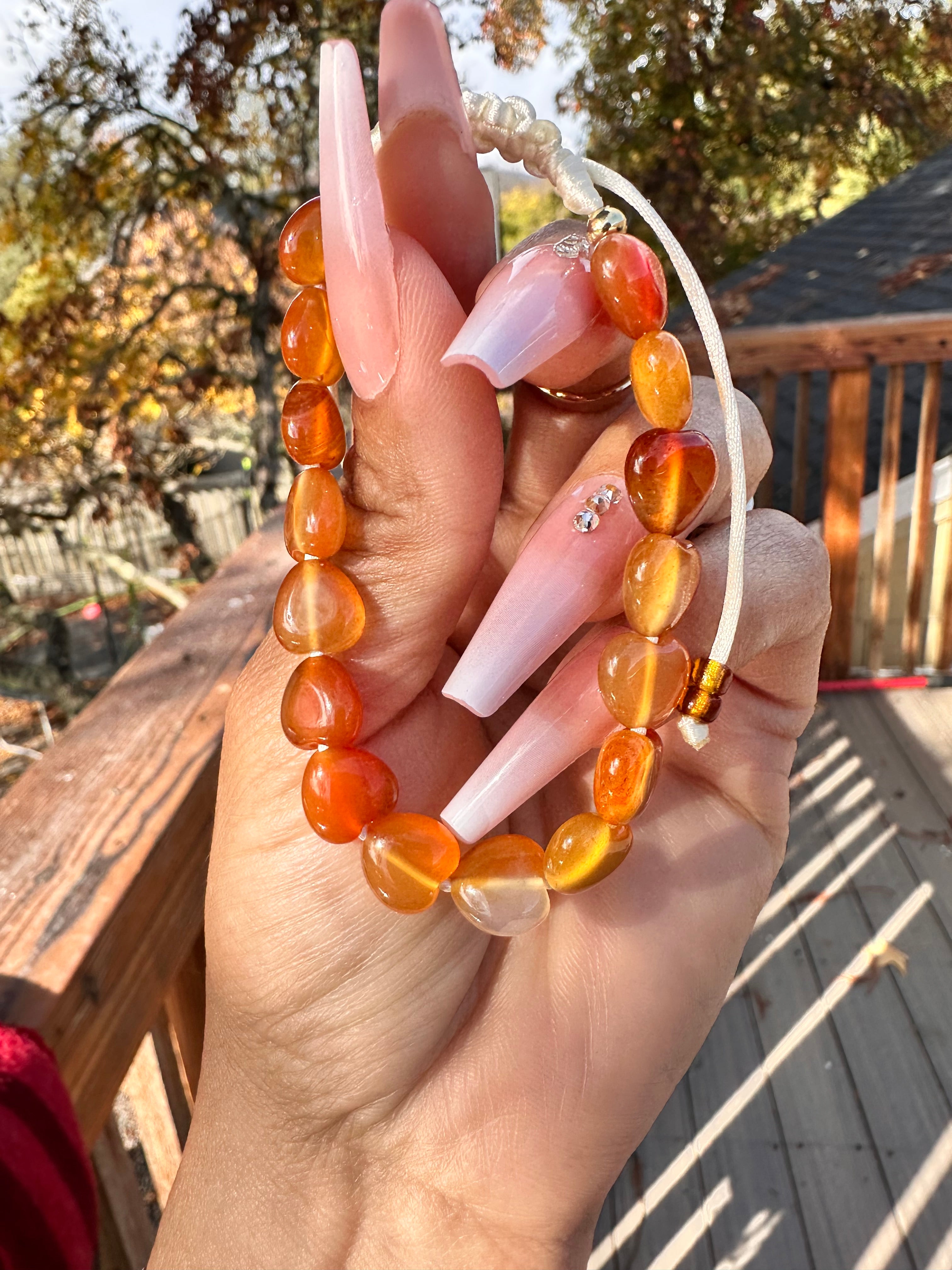 Confidence & Motivation Carnelian Bracelet