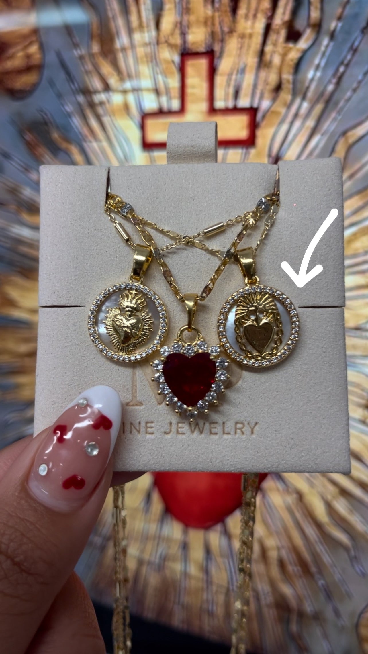 Scared Heart Necklace