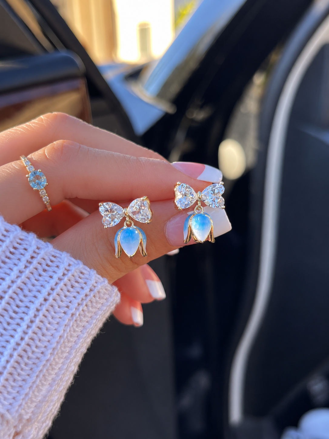 Romance Bow Earrings