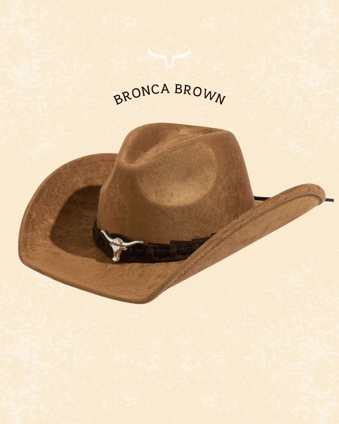 Bronca Brown Western Hat