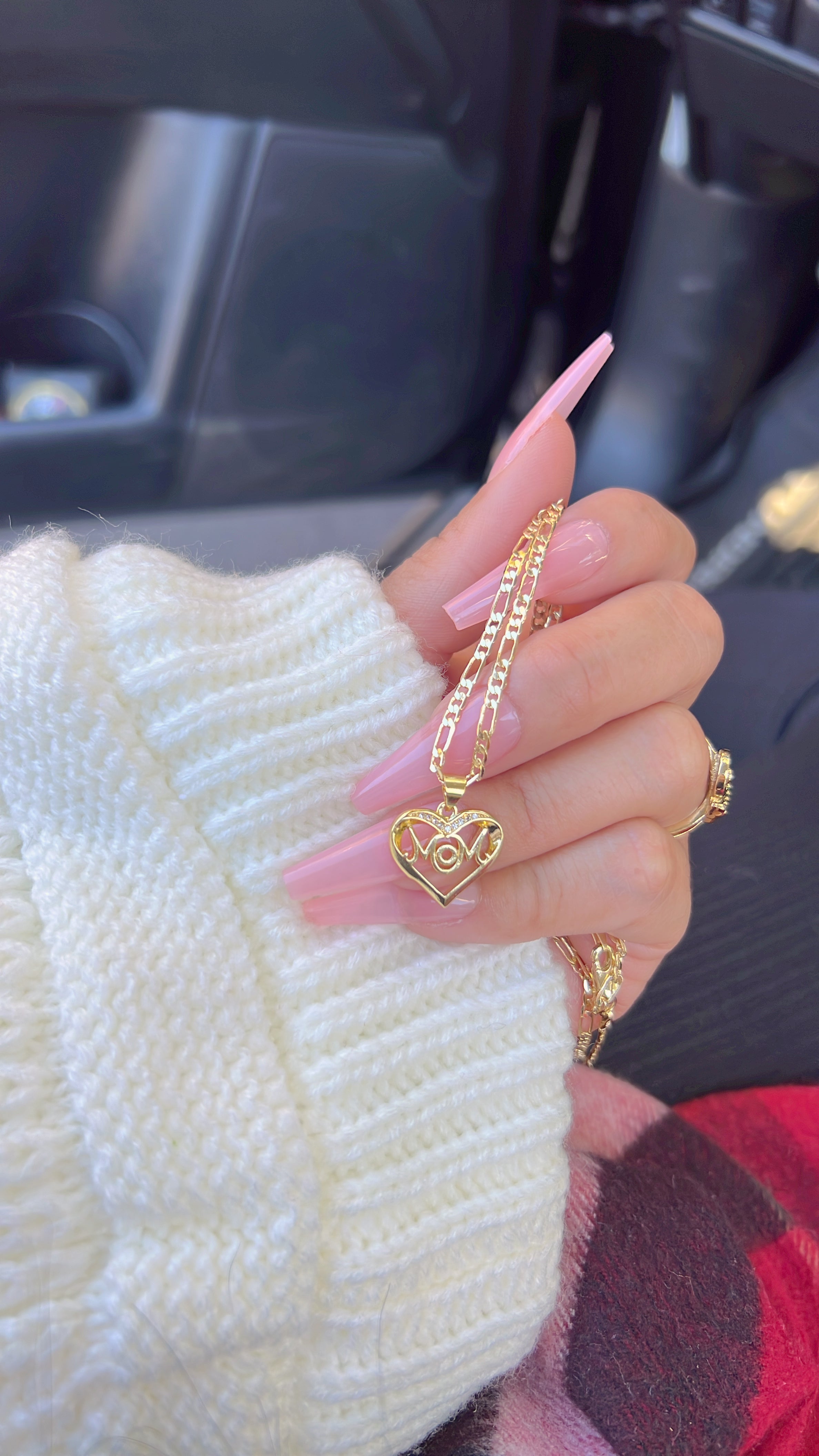 Paved Mom Necklace