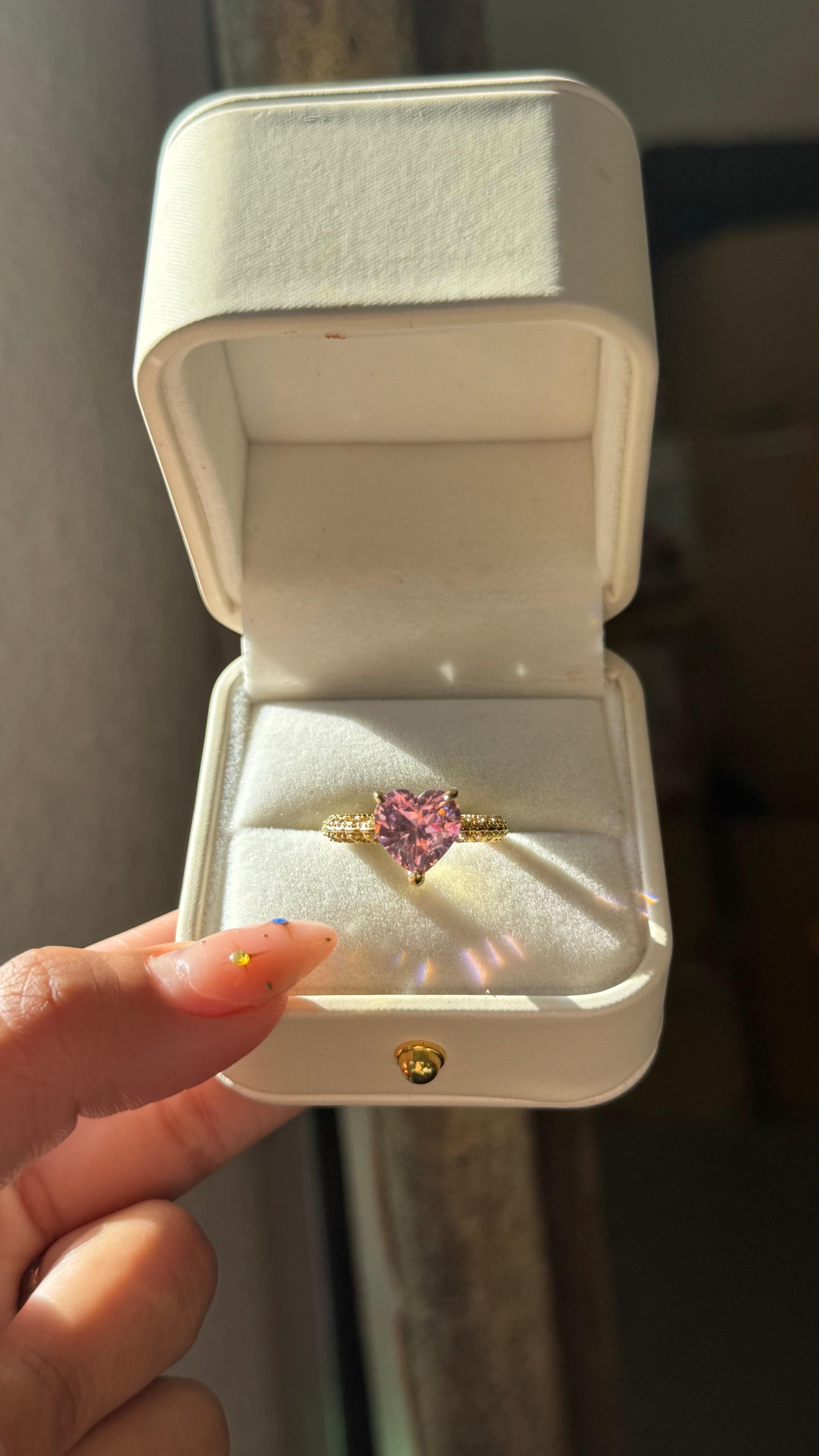 “Never without you” Ring