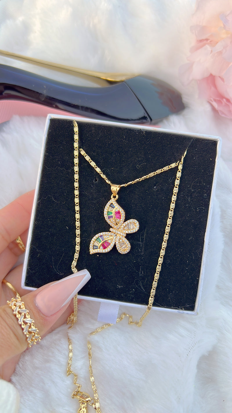 Chulada Butterfly Necklace