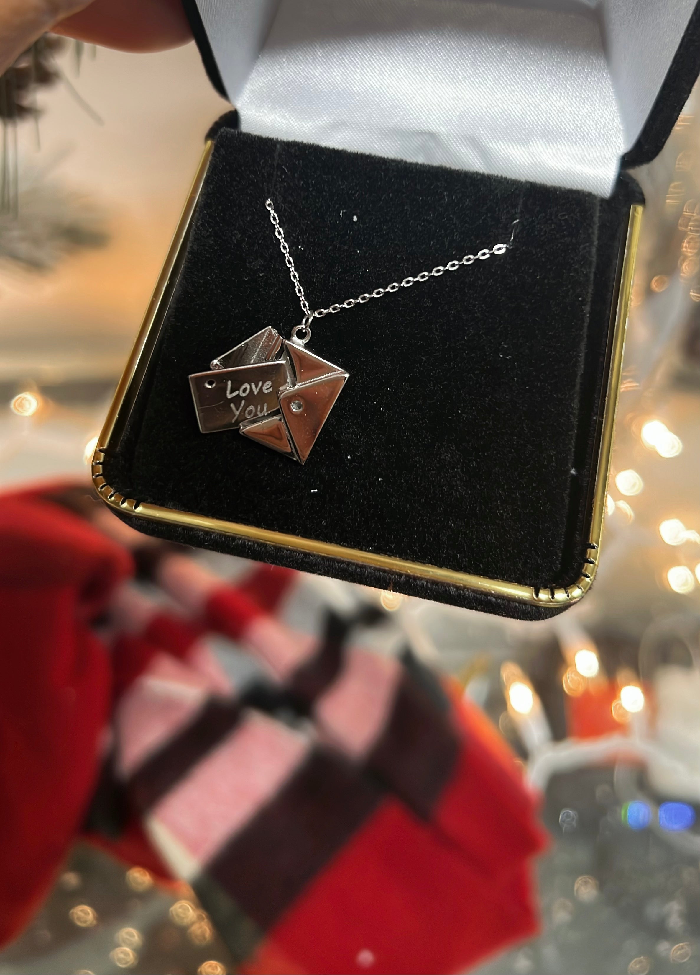 ❤️I Love You Envelope Necklace