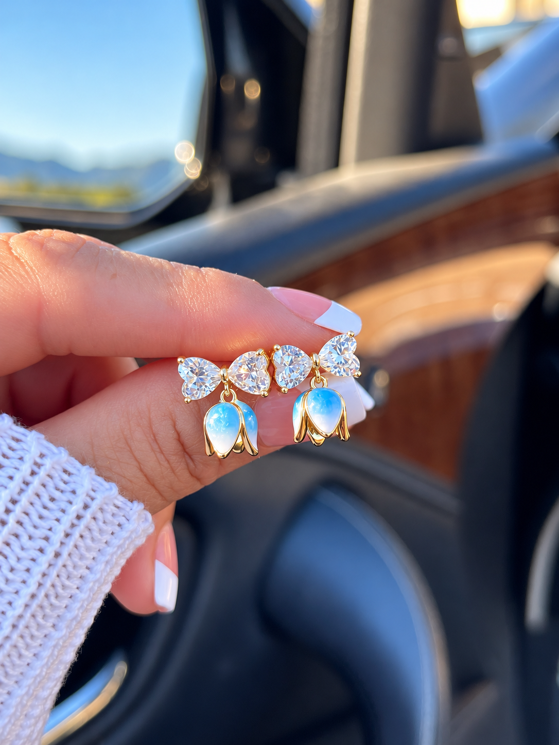 Romance Bow Earrings
