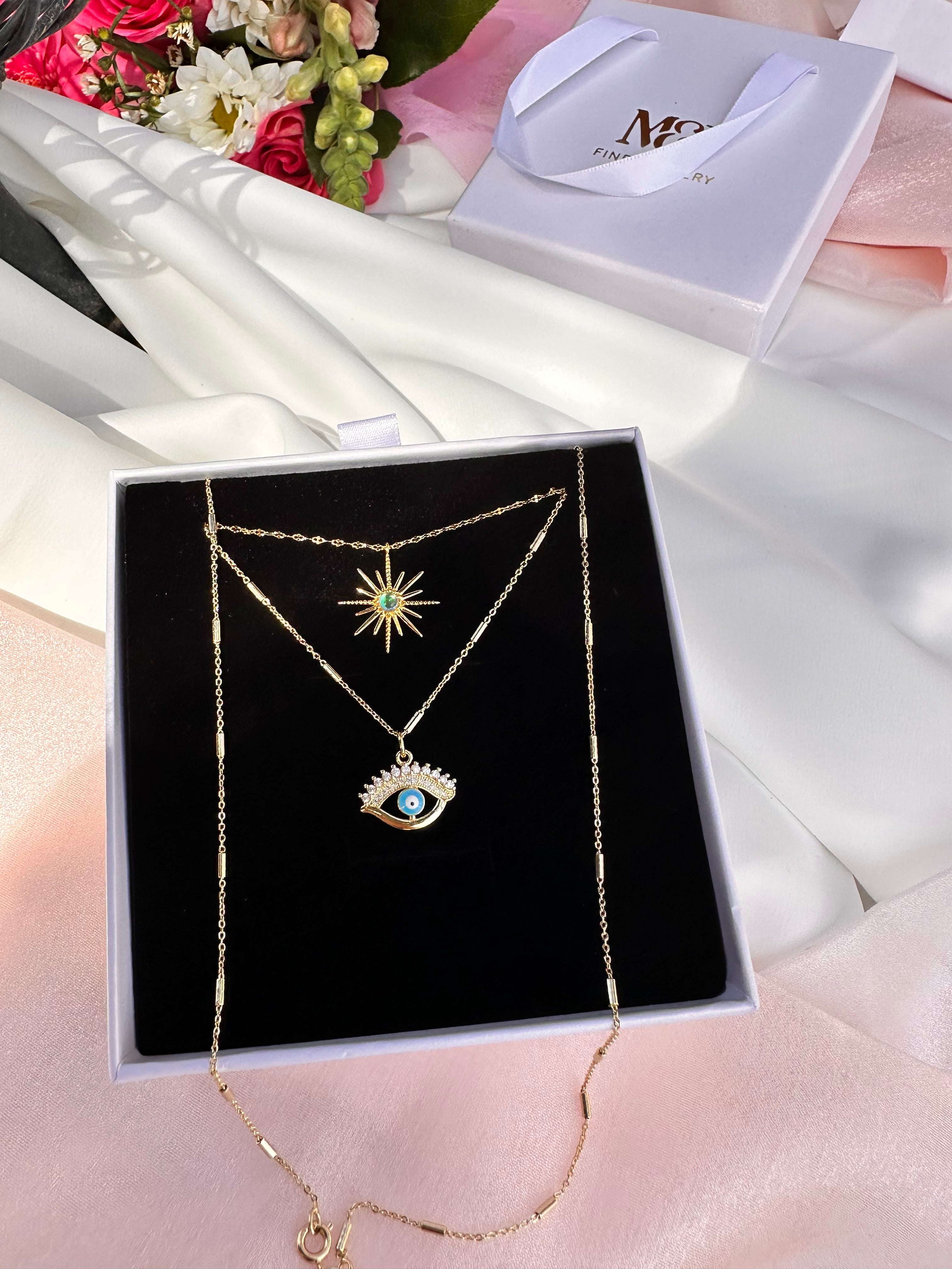 Divine Protection Necklace Set