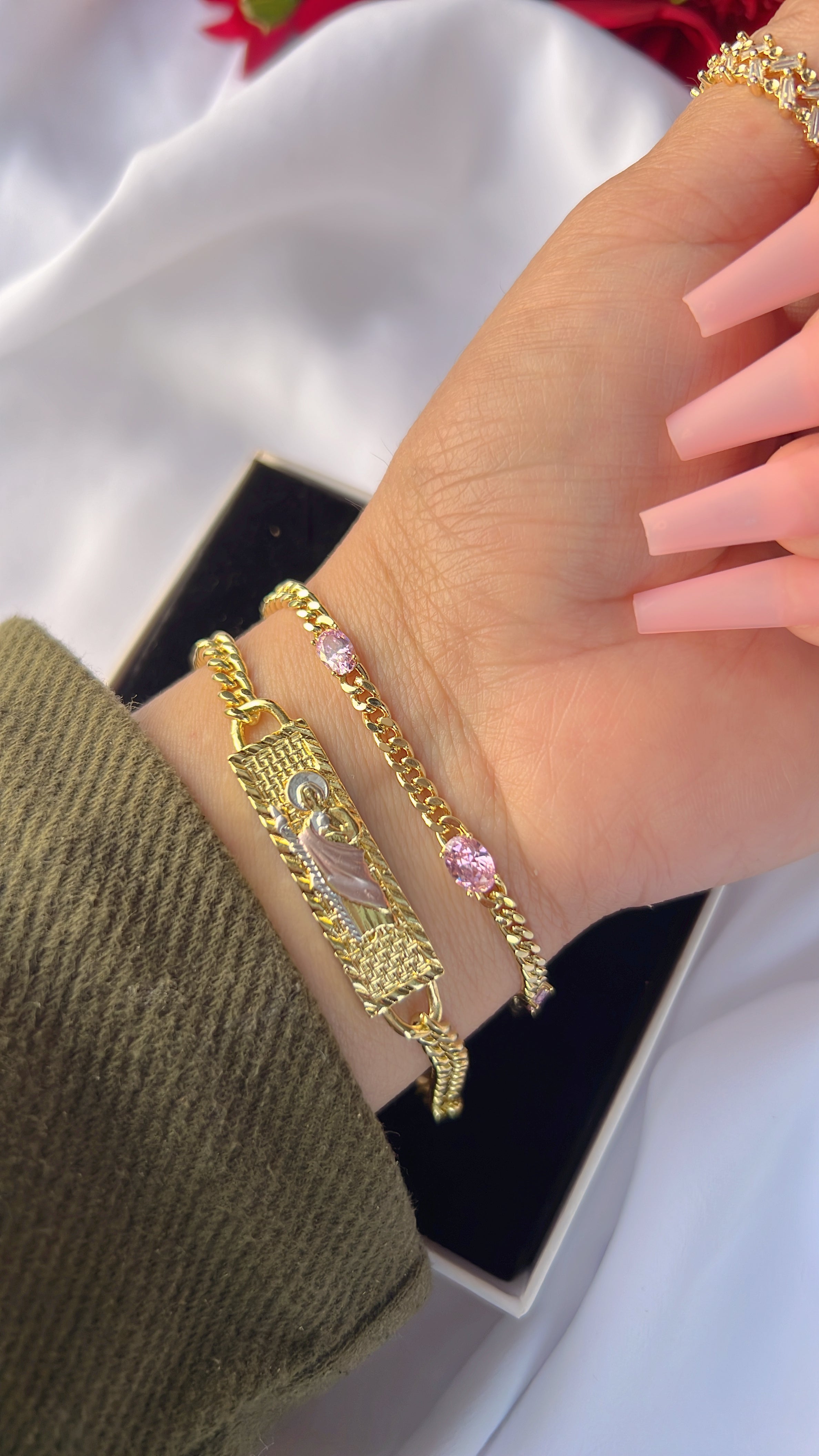 Rosie Cuban San Judas Bracelet SET