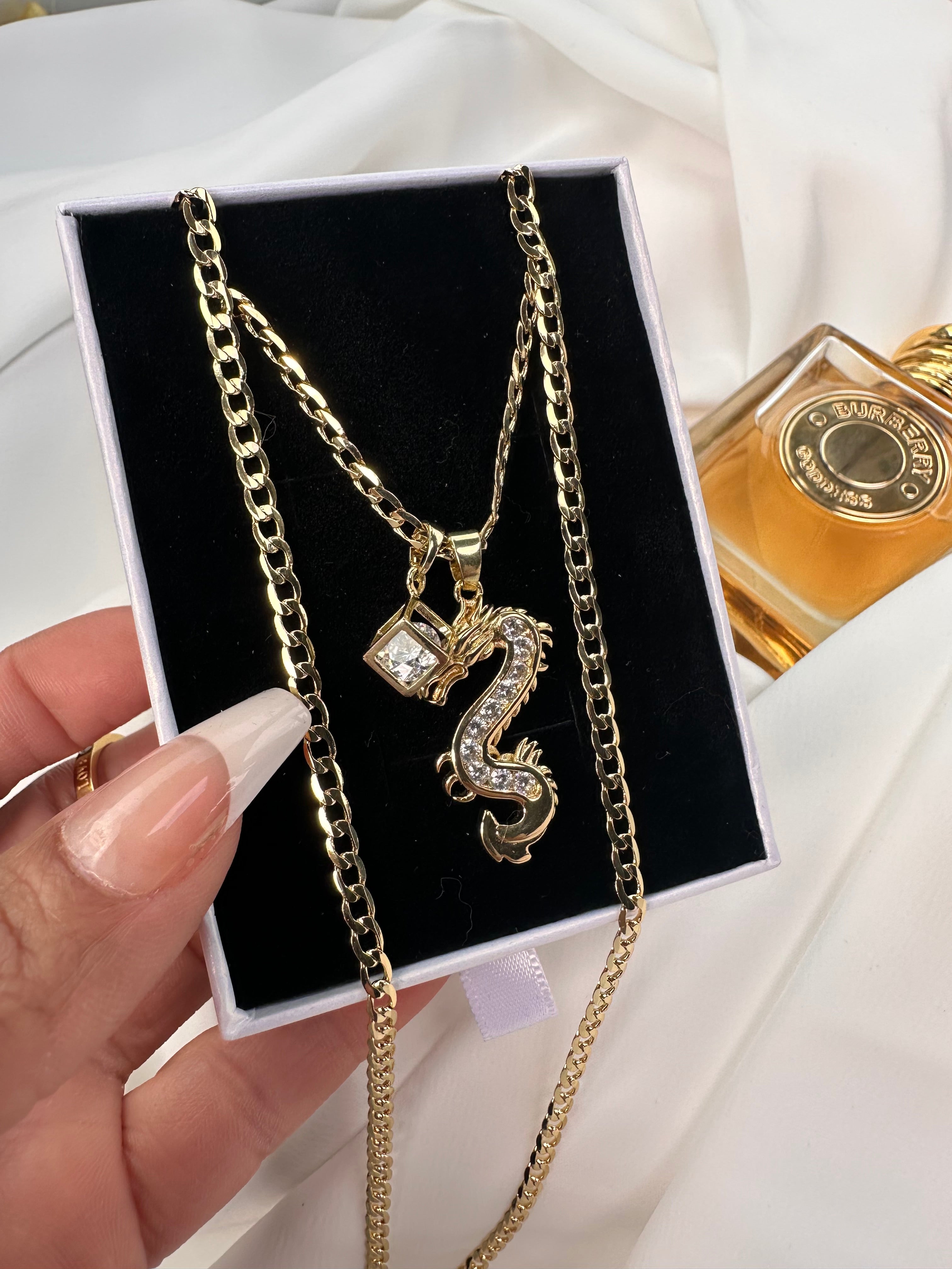 Cuban Dragon Necklace