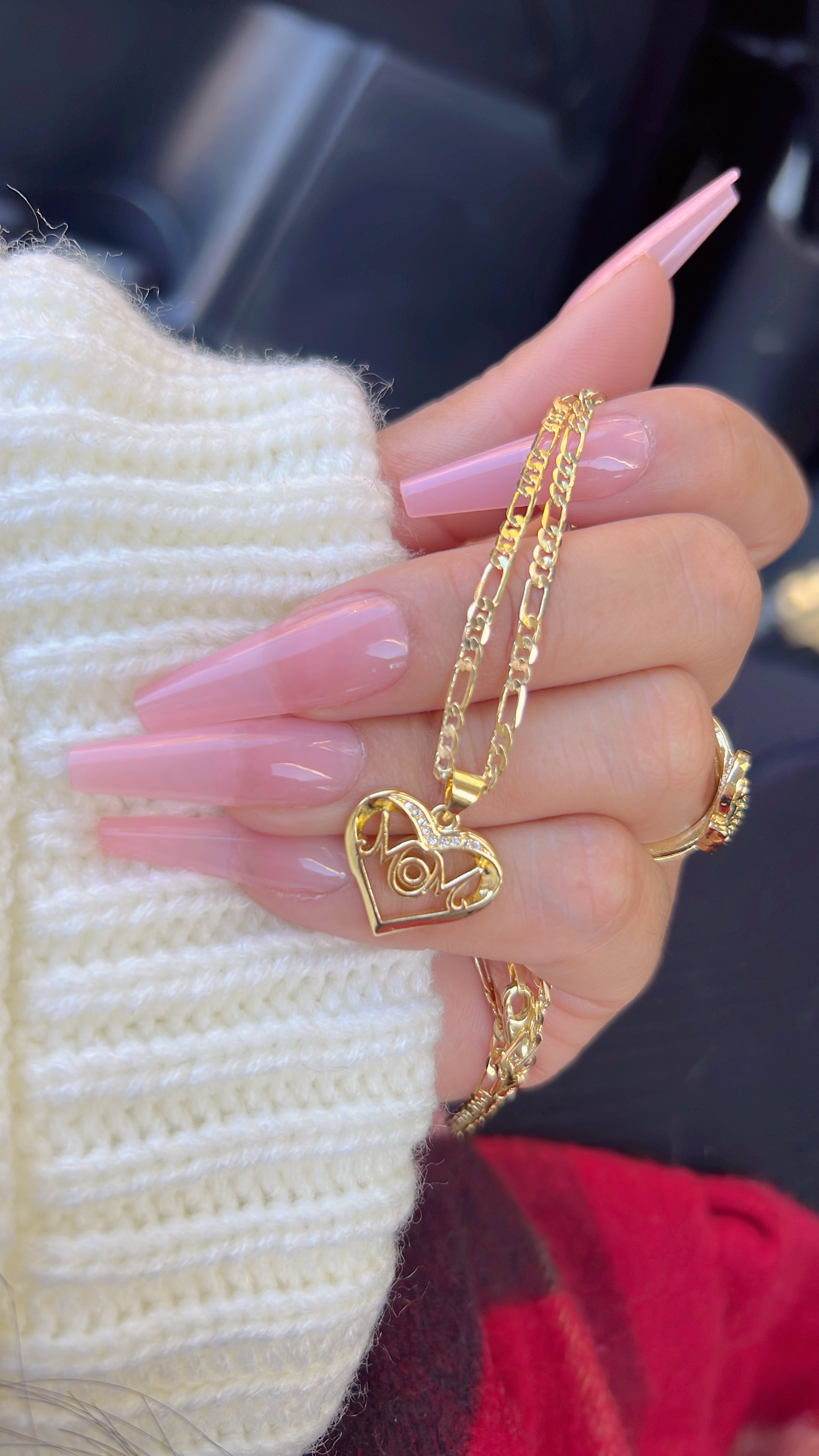Paved Mom Necklace
