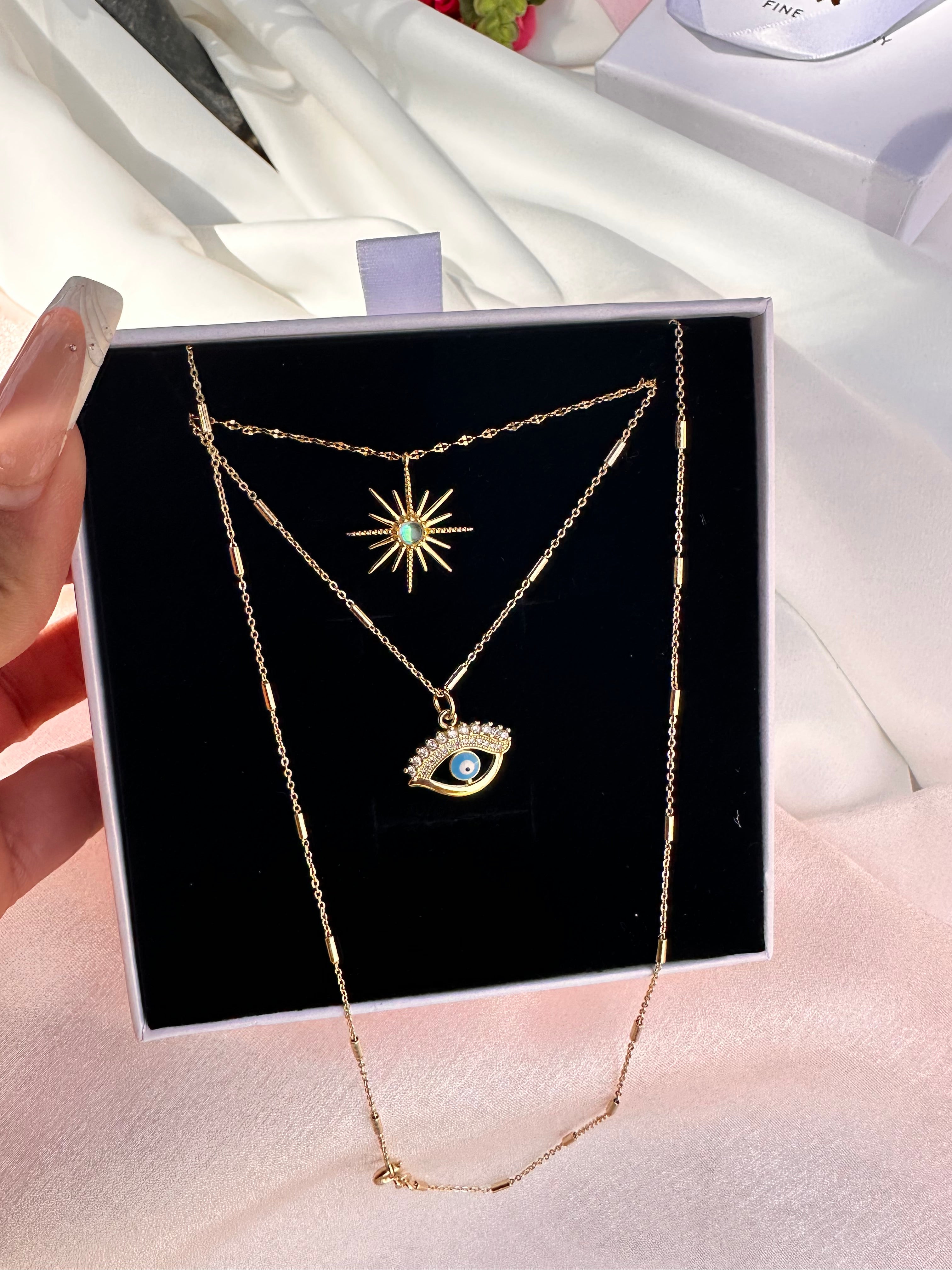 Divine Protection Necklace Set