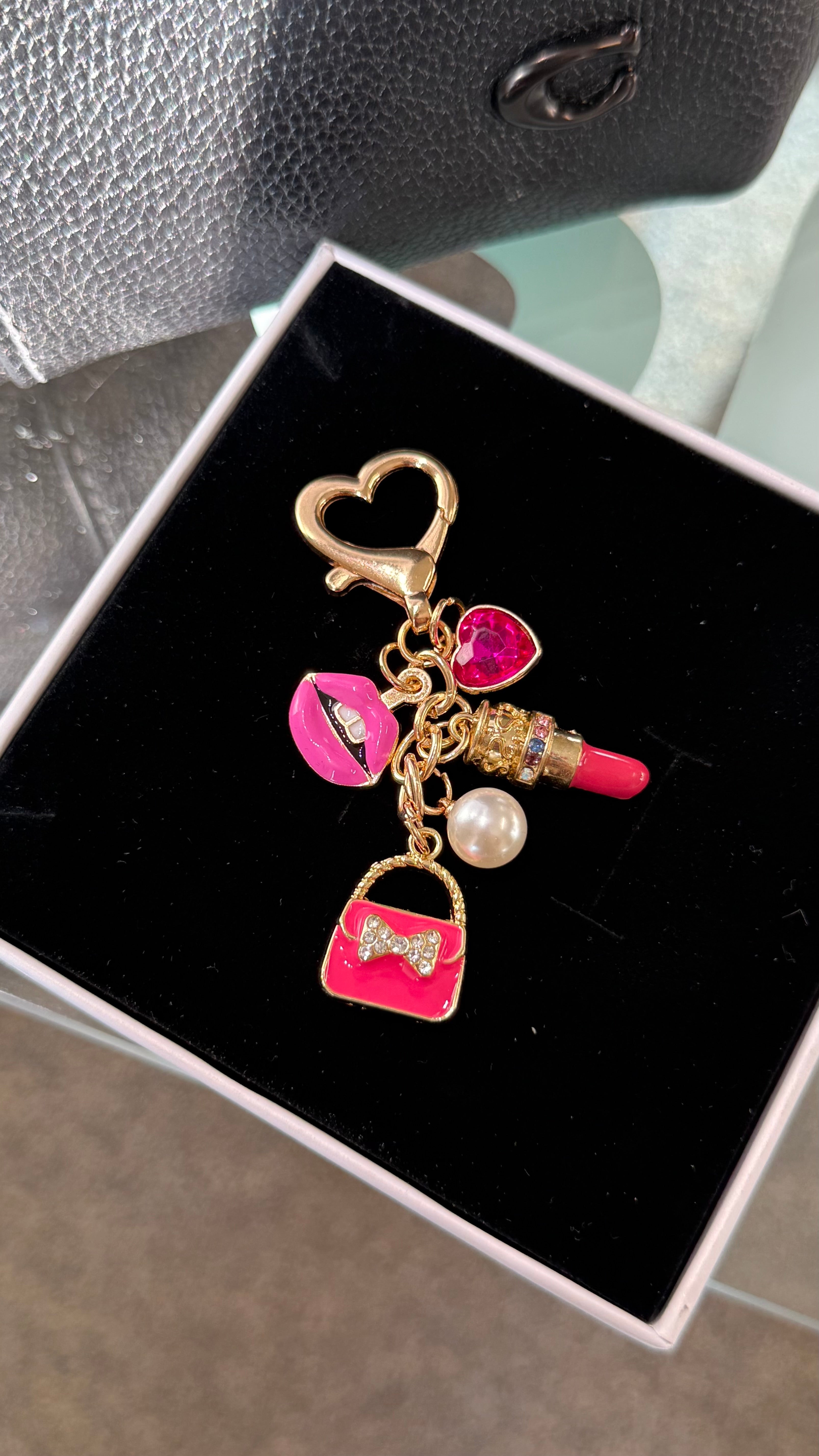 Pink Valentines Charm