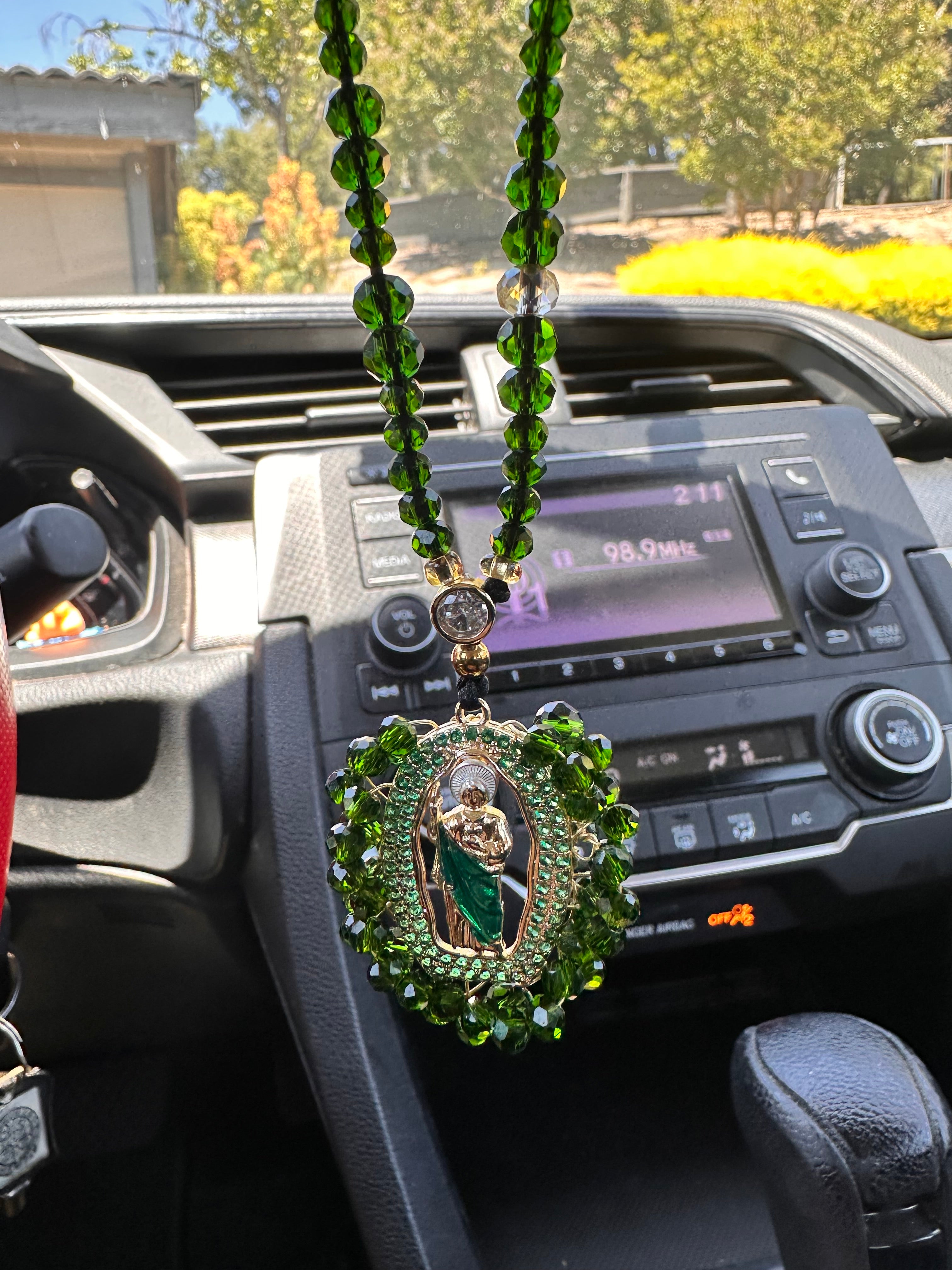 San Judas esta Conmigo Car Accessory