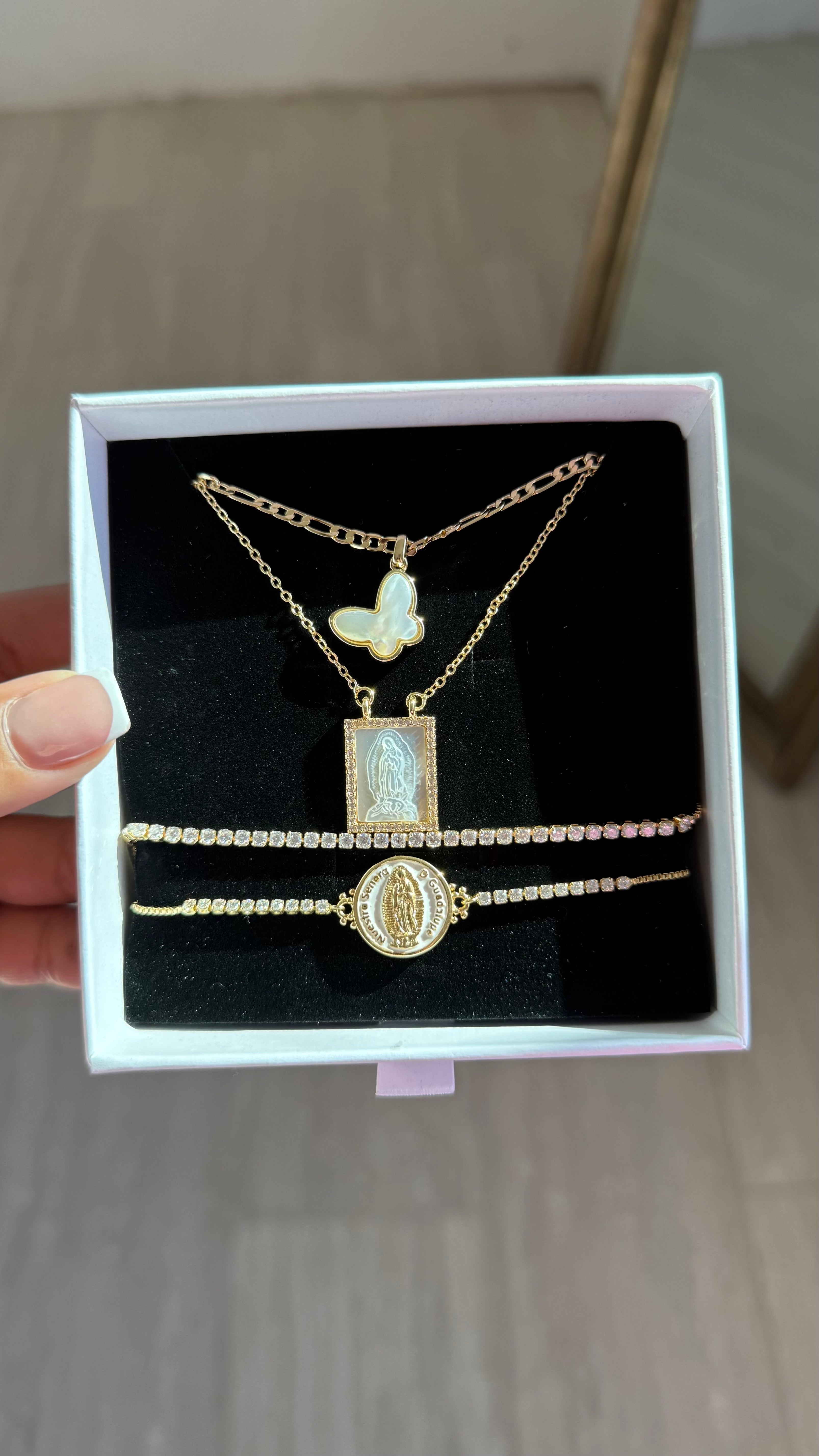 Lady of Guadalupe Purity Necklace Set