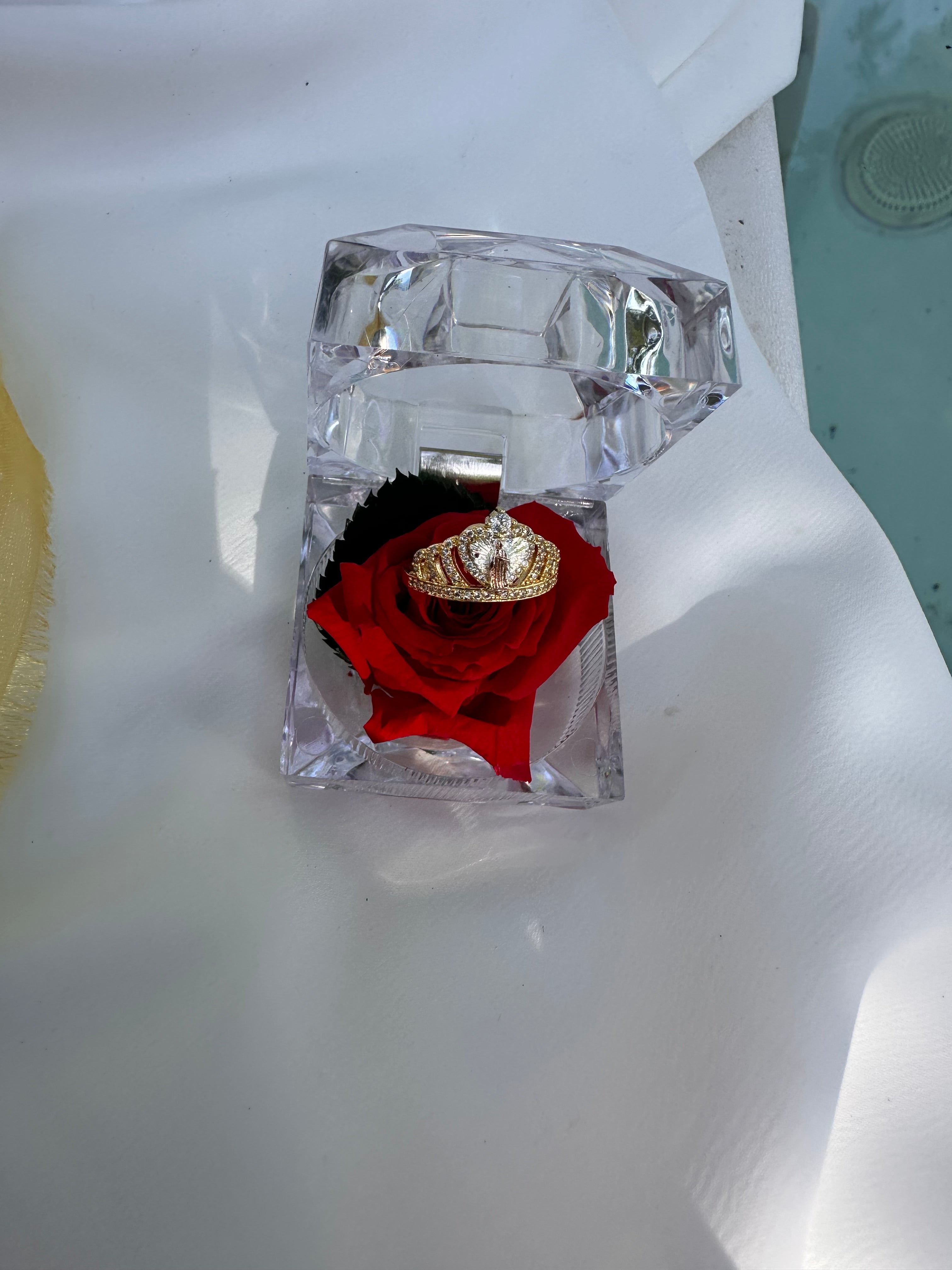 Our Lady of Guadalupe Tiara Ring