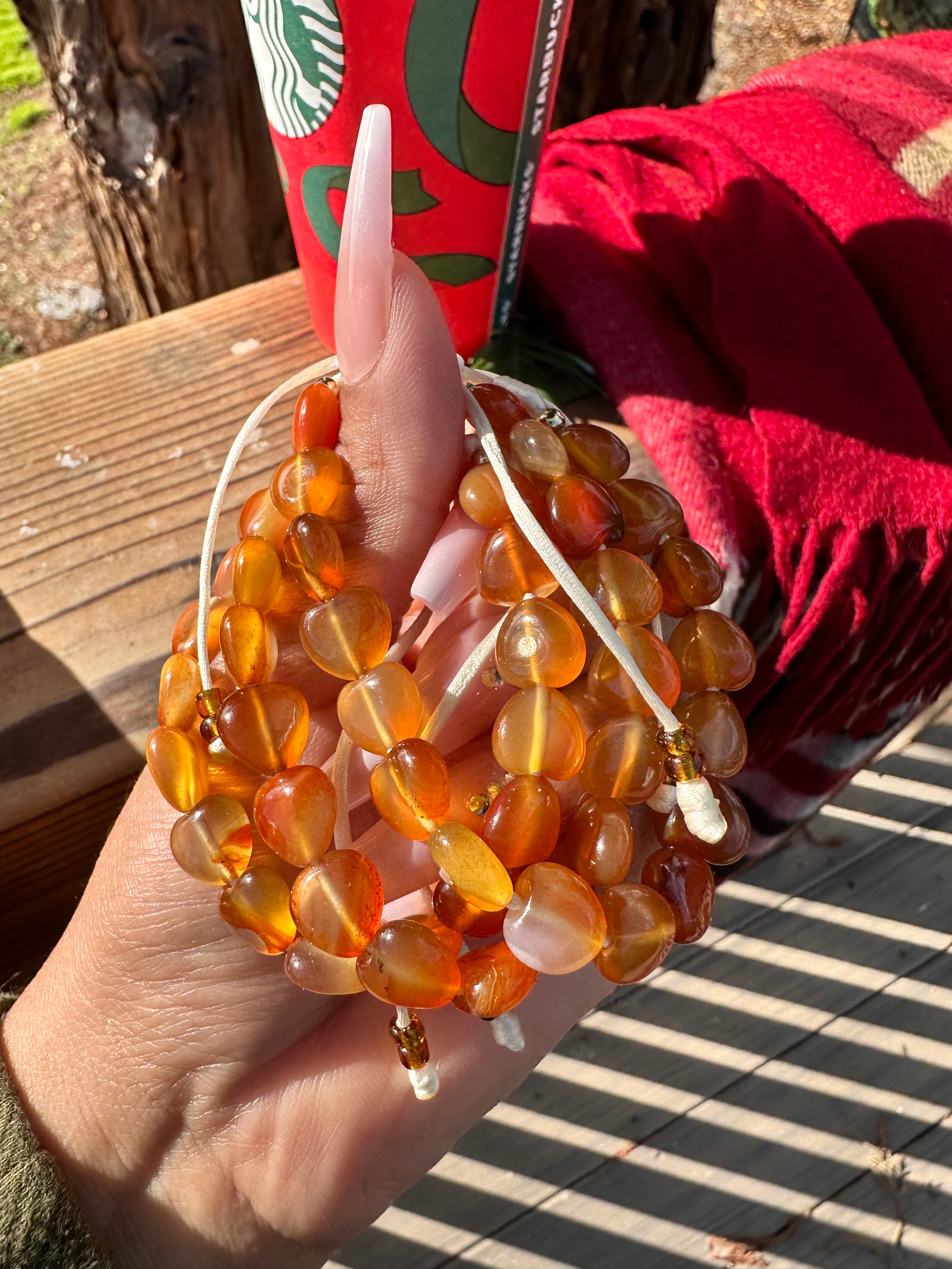 Confidence & Motivation Carnelian Bracelet