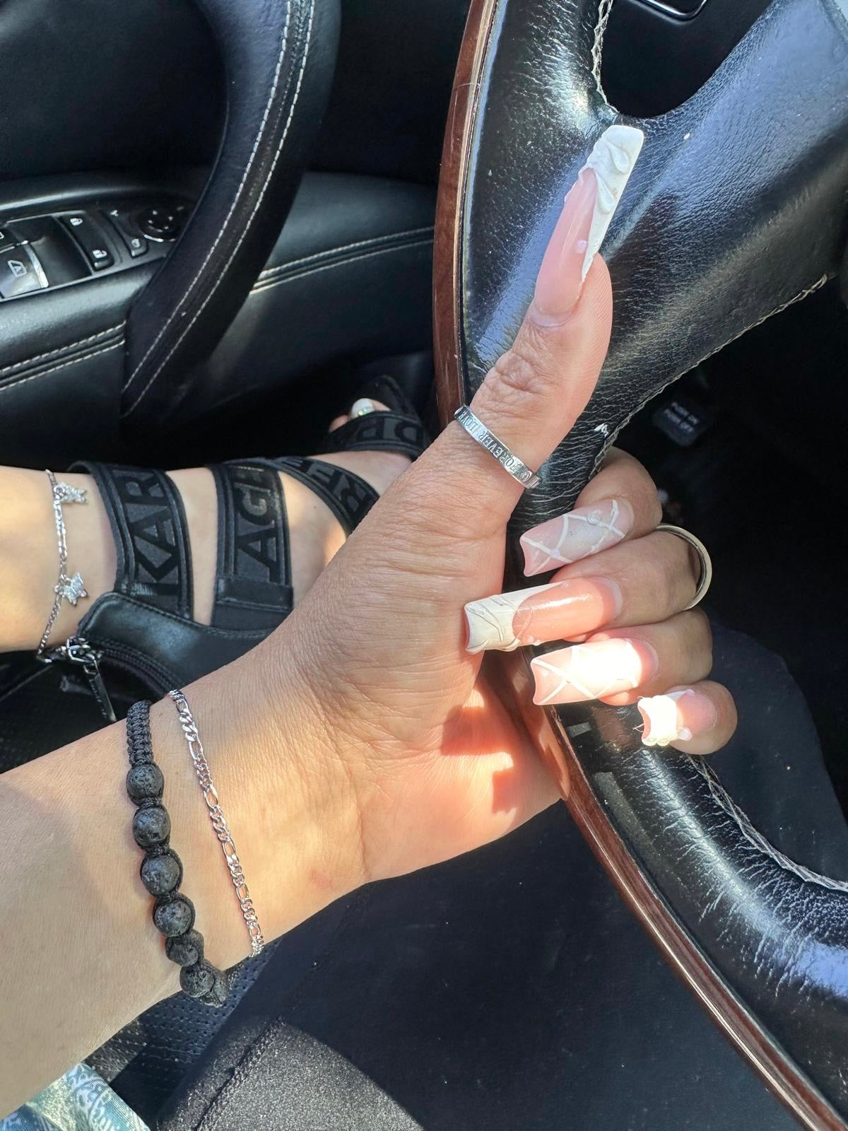 Dainty Silver Figaro Bracelet