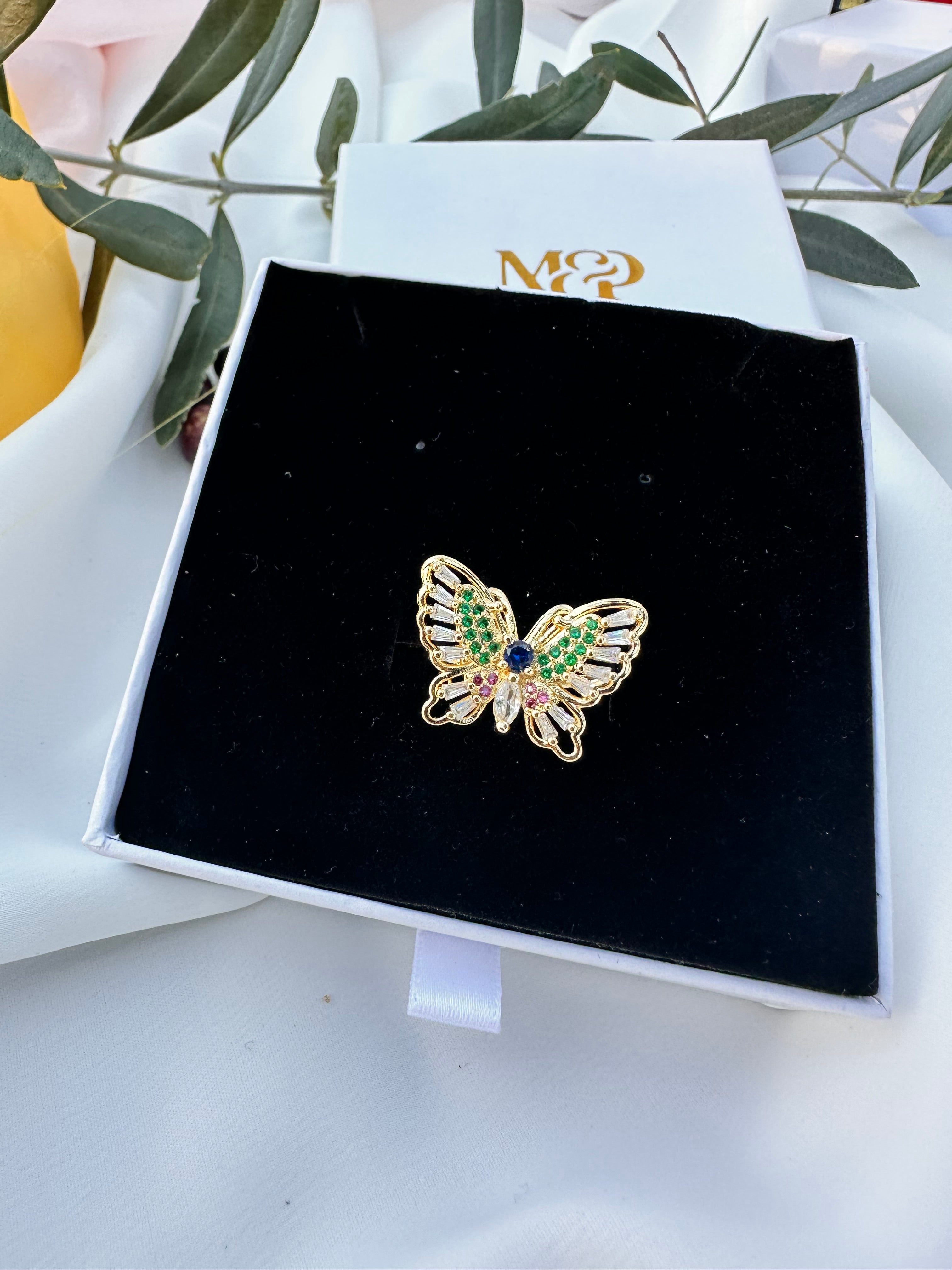 Spring Butterfly Ring
