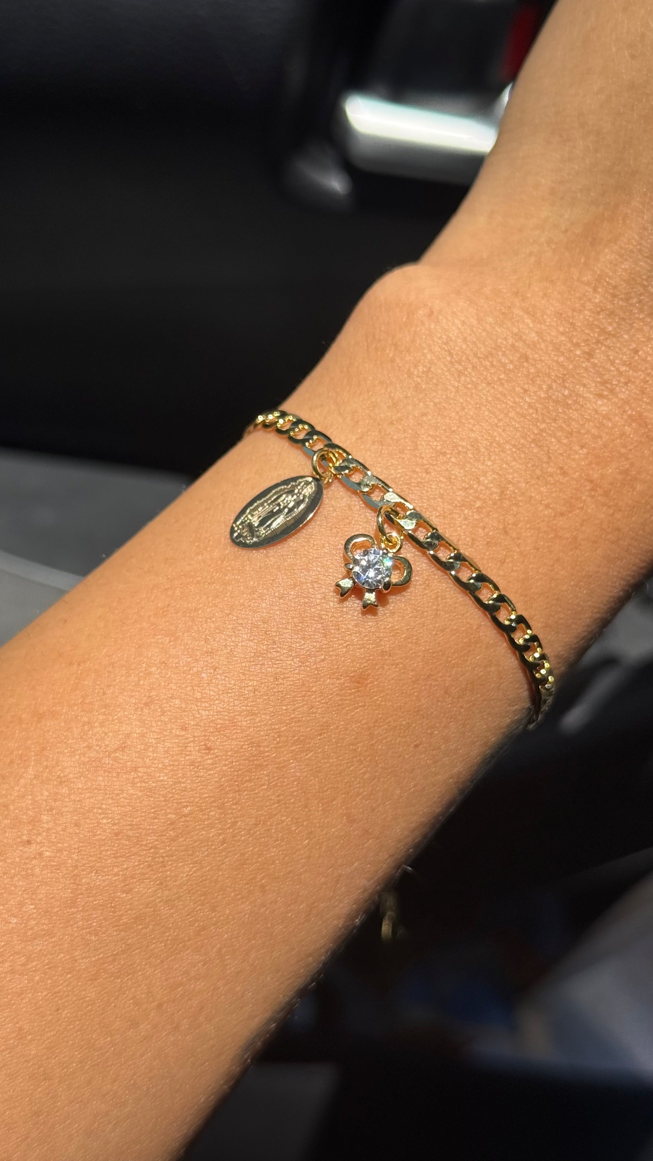 Virgencita Bow Bracelet 🎀