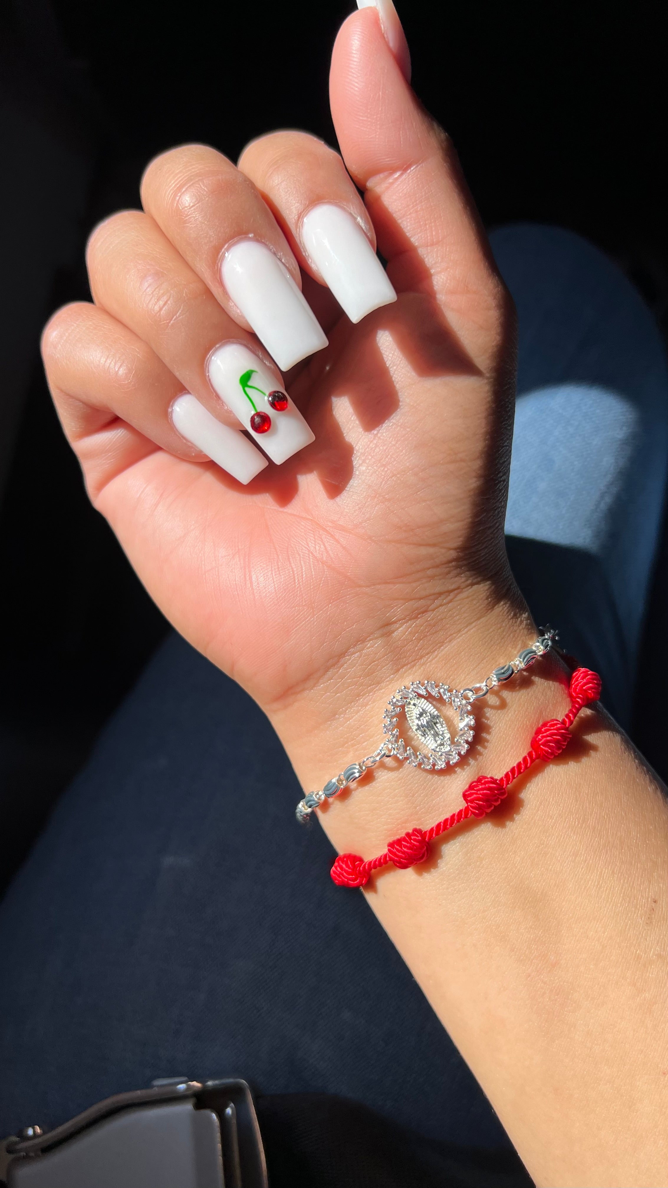 Plata: Pulsera de 7 Nudos