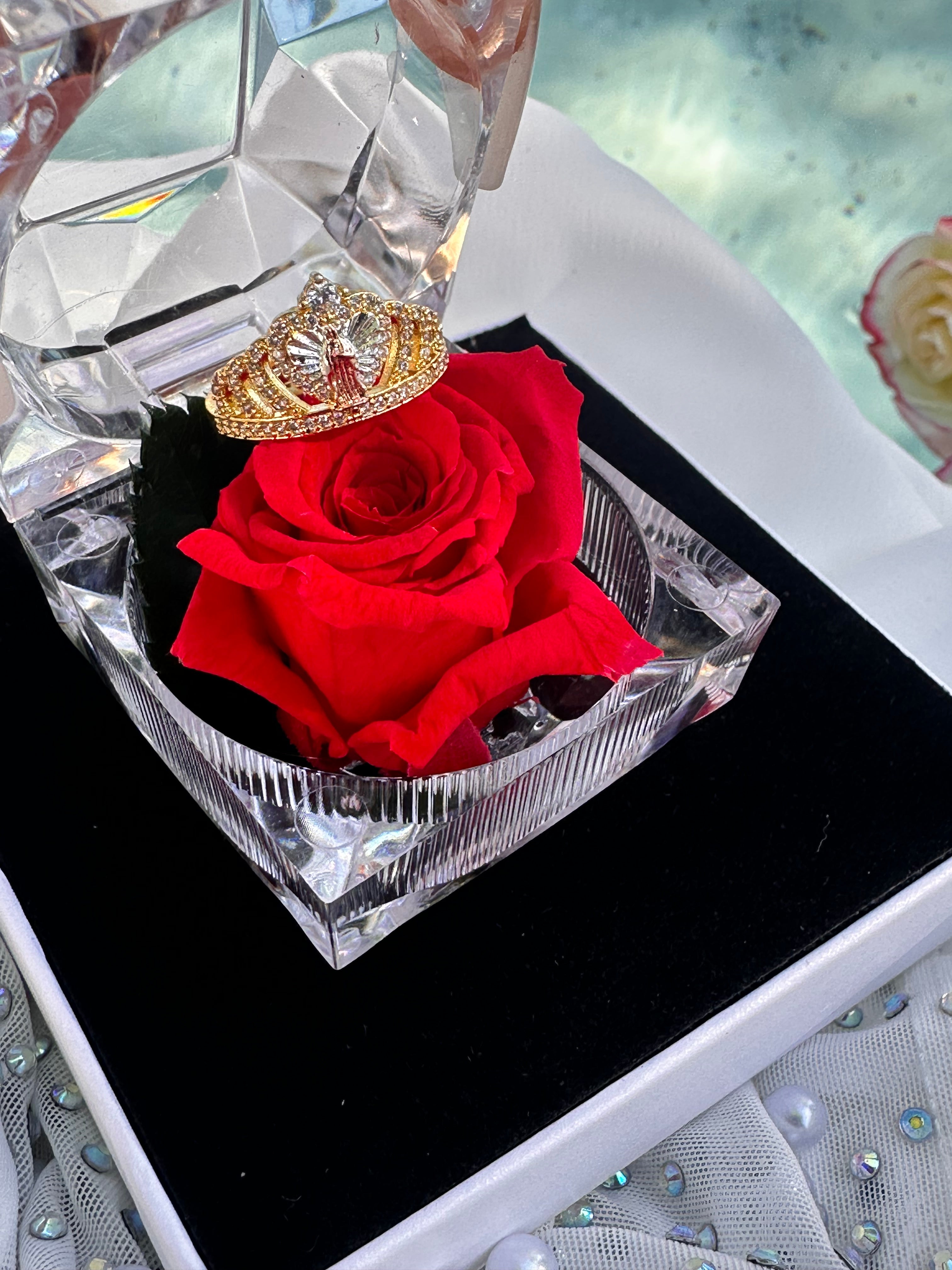 Our Lady of Guadalupe Tiara Ring