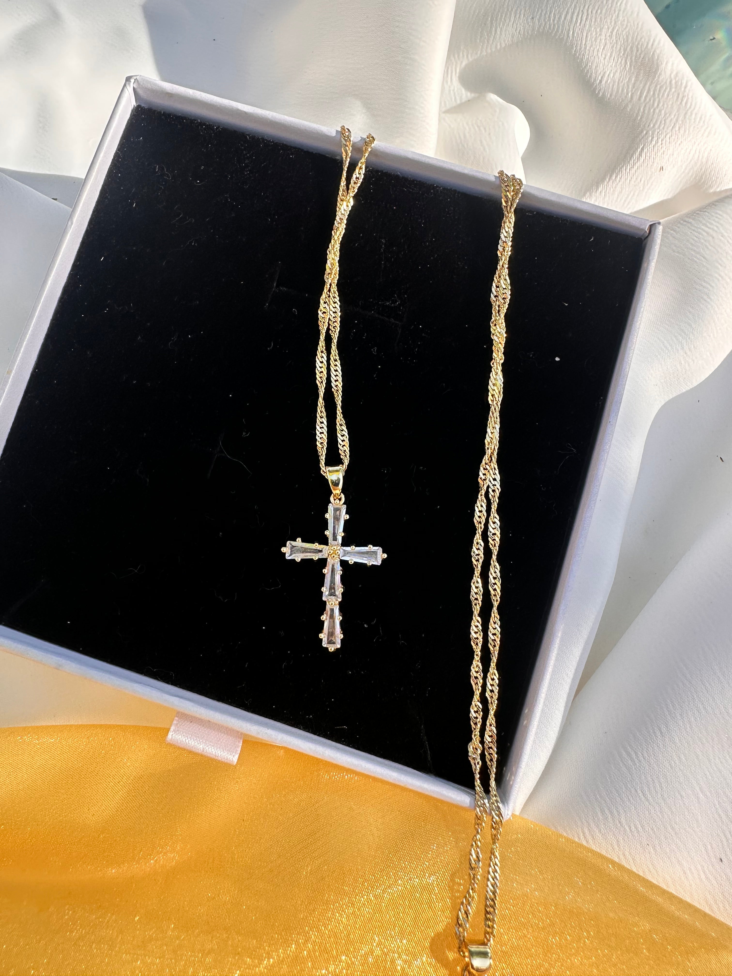 Holy Spirit Cross Necklace