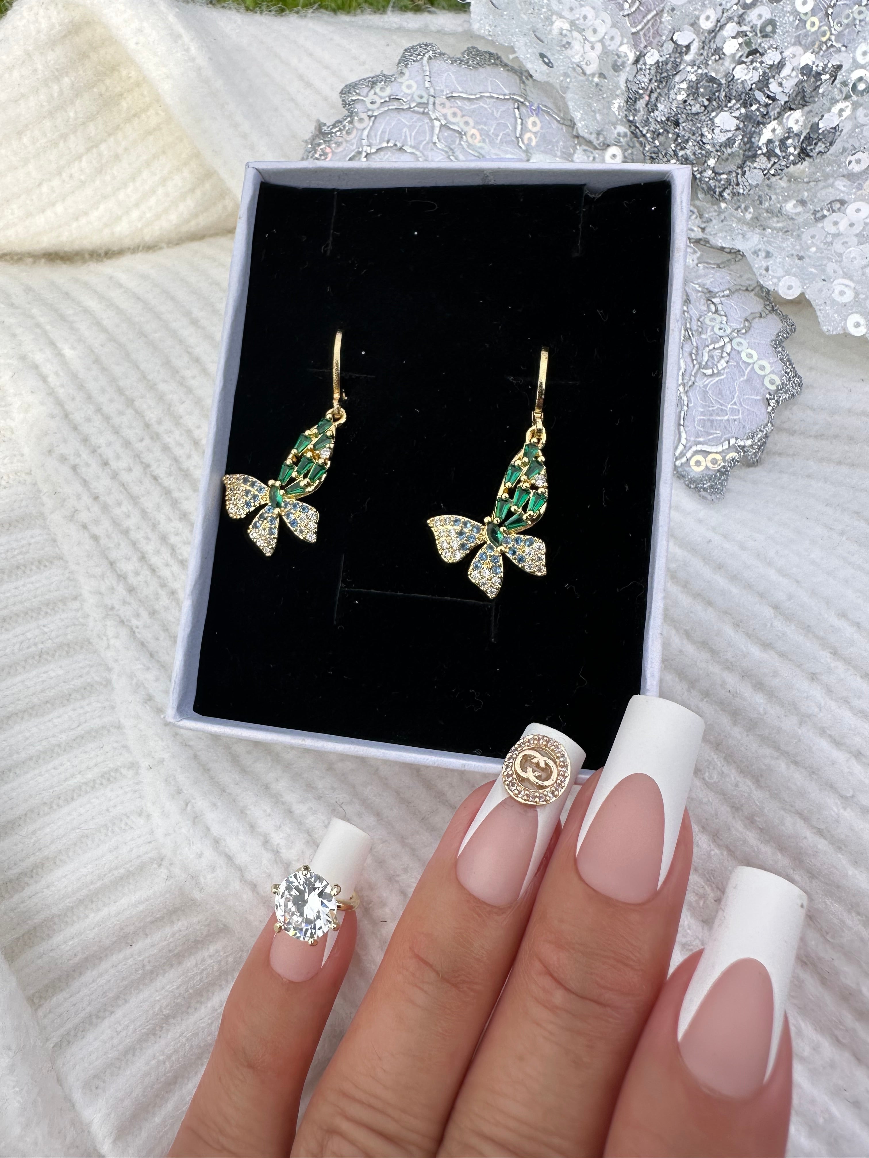Sagehorn Butterfly Earrings