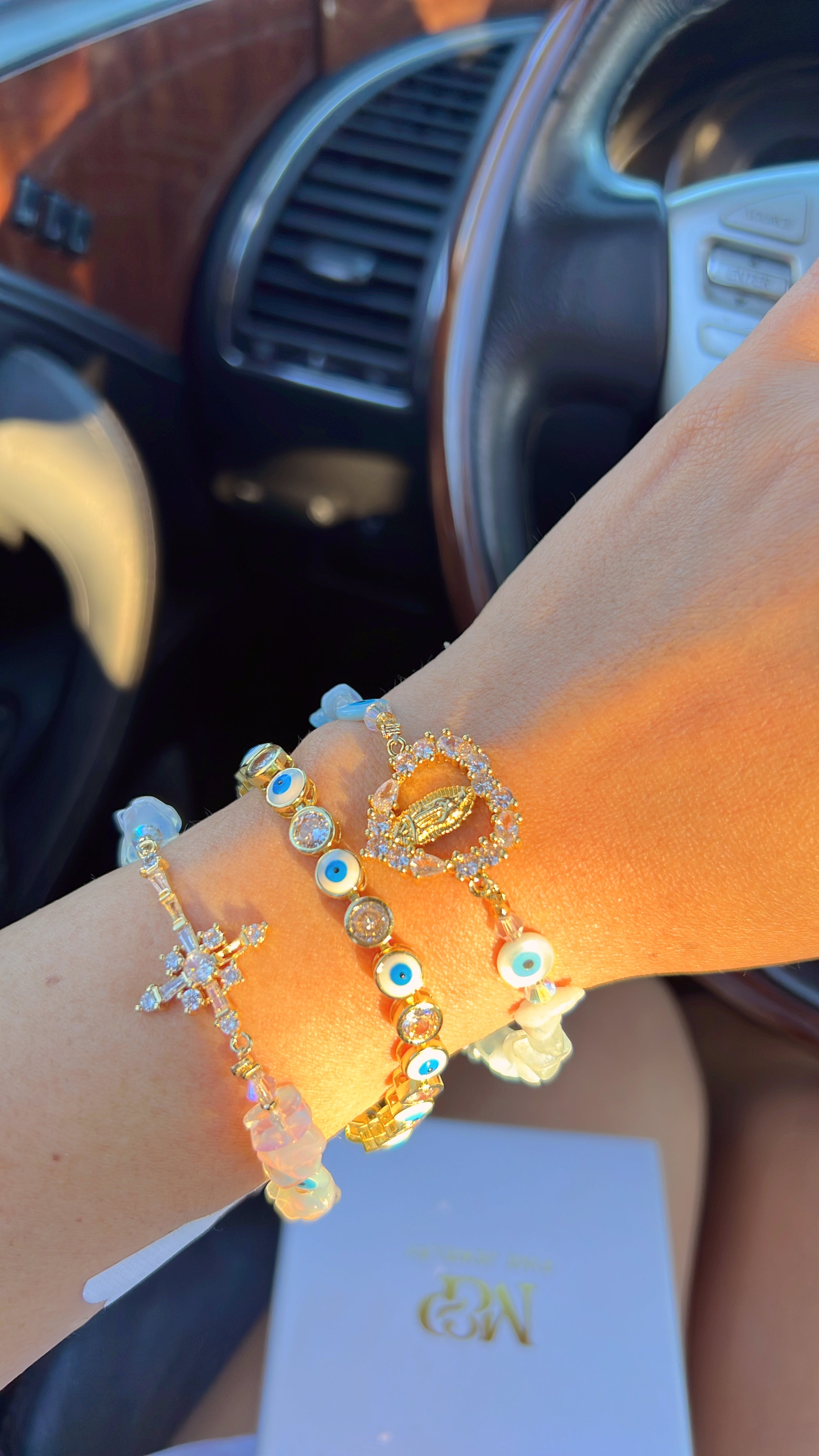 Angelic Cross Bracelet