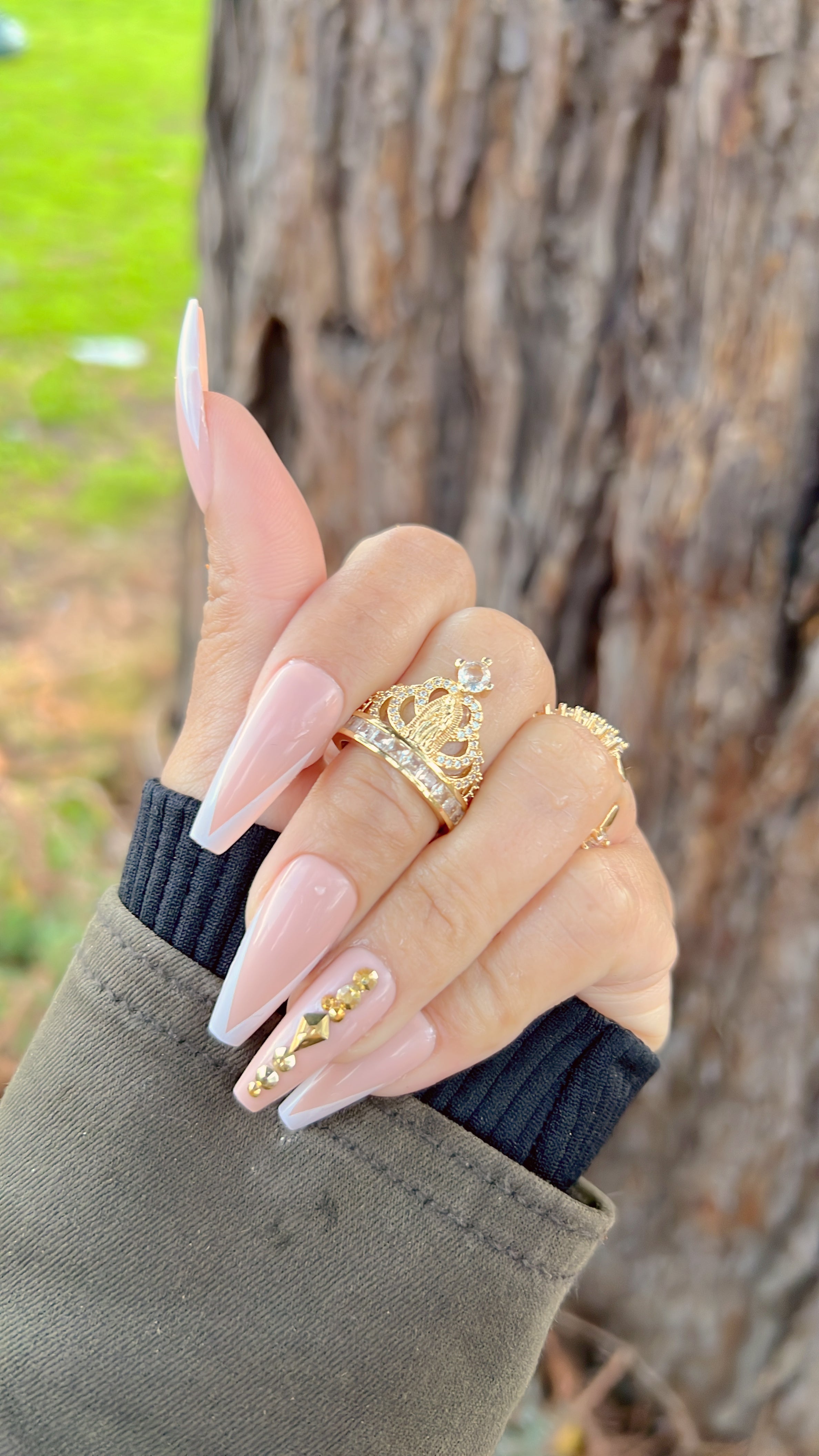 Our Lady of Guadalupe Crown Ring