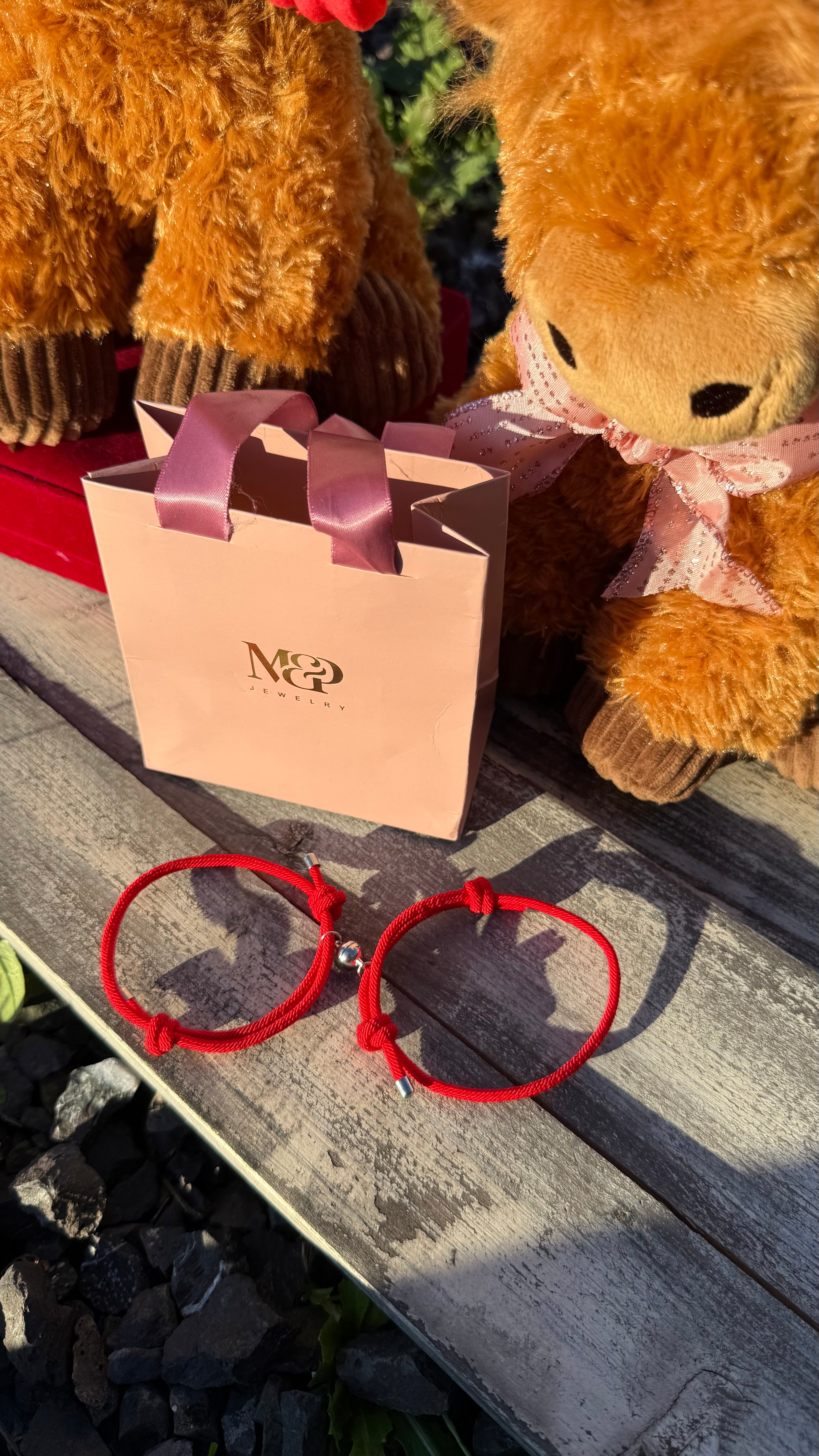 2 Vaquitas Enlazadas – con Pulseras Magnéticas