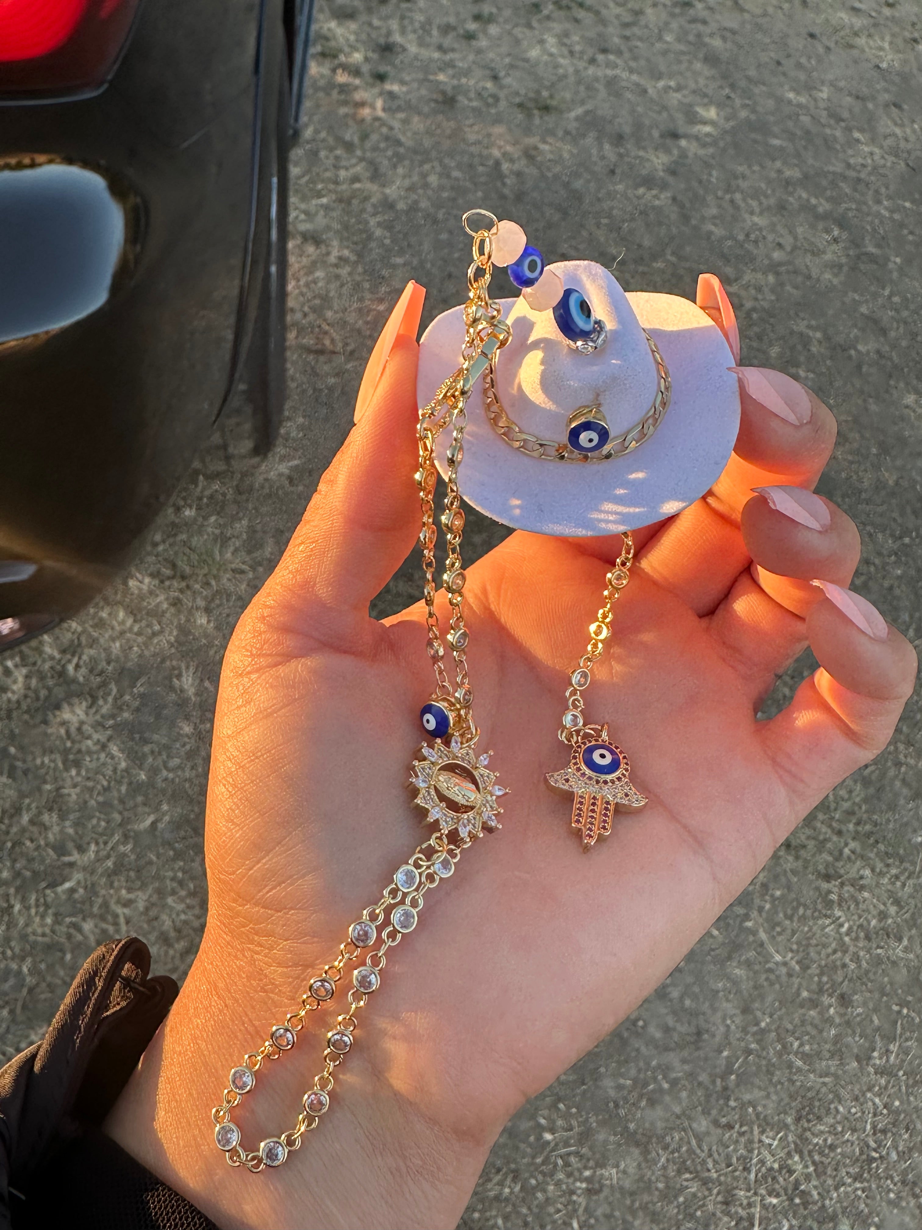 Blue Vaquerita Car Accessory