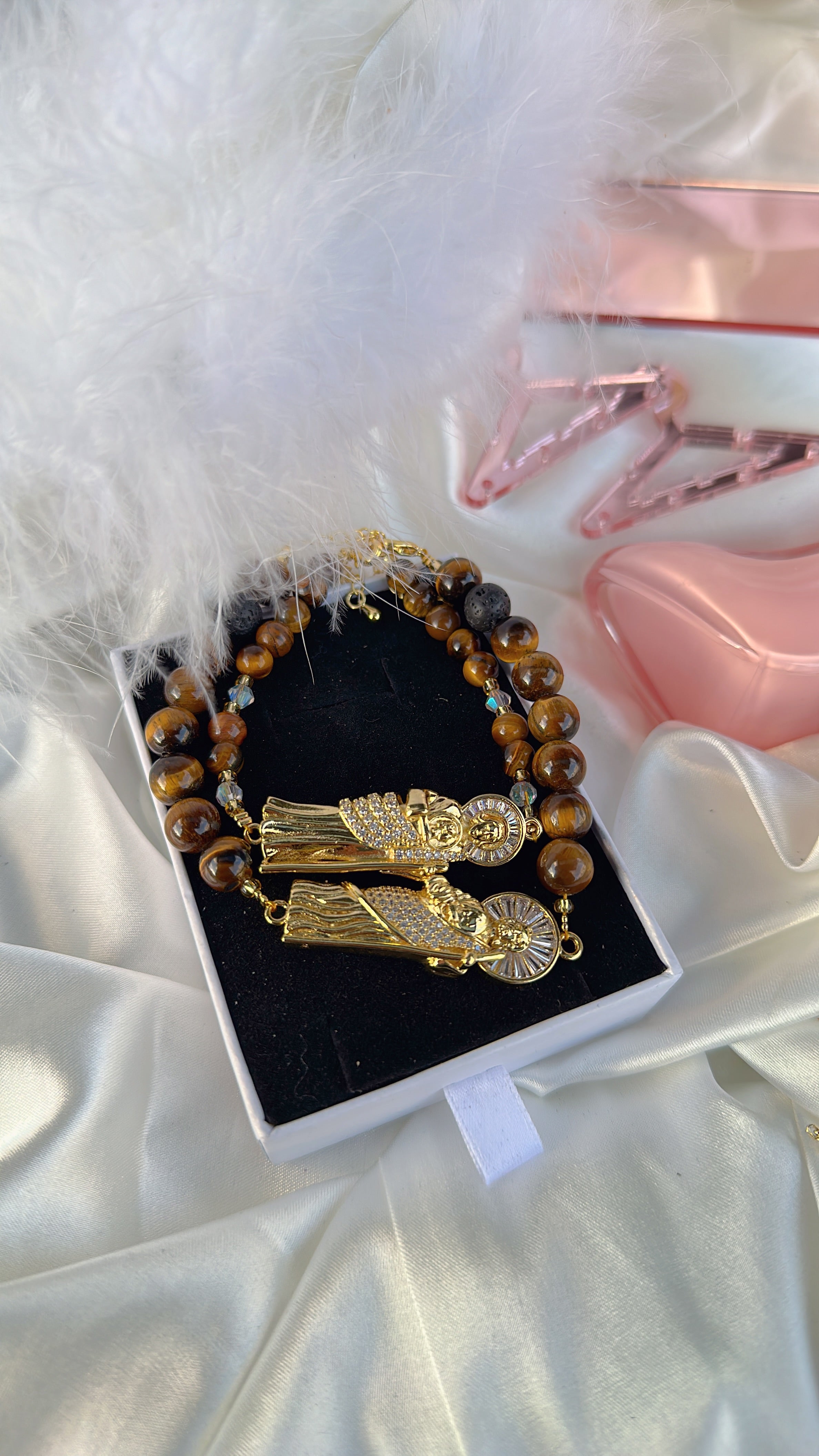 San Judas Courage Couple Bracelets