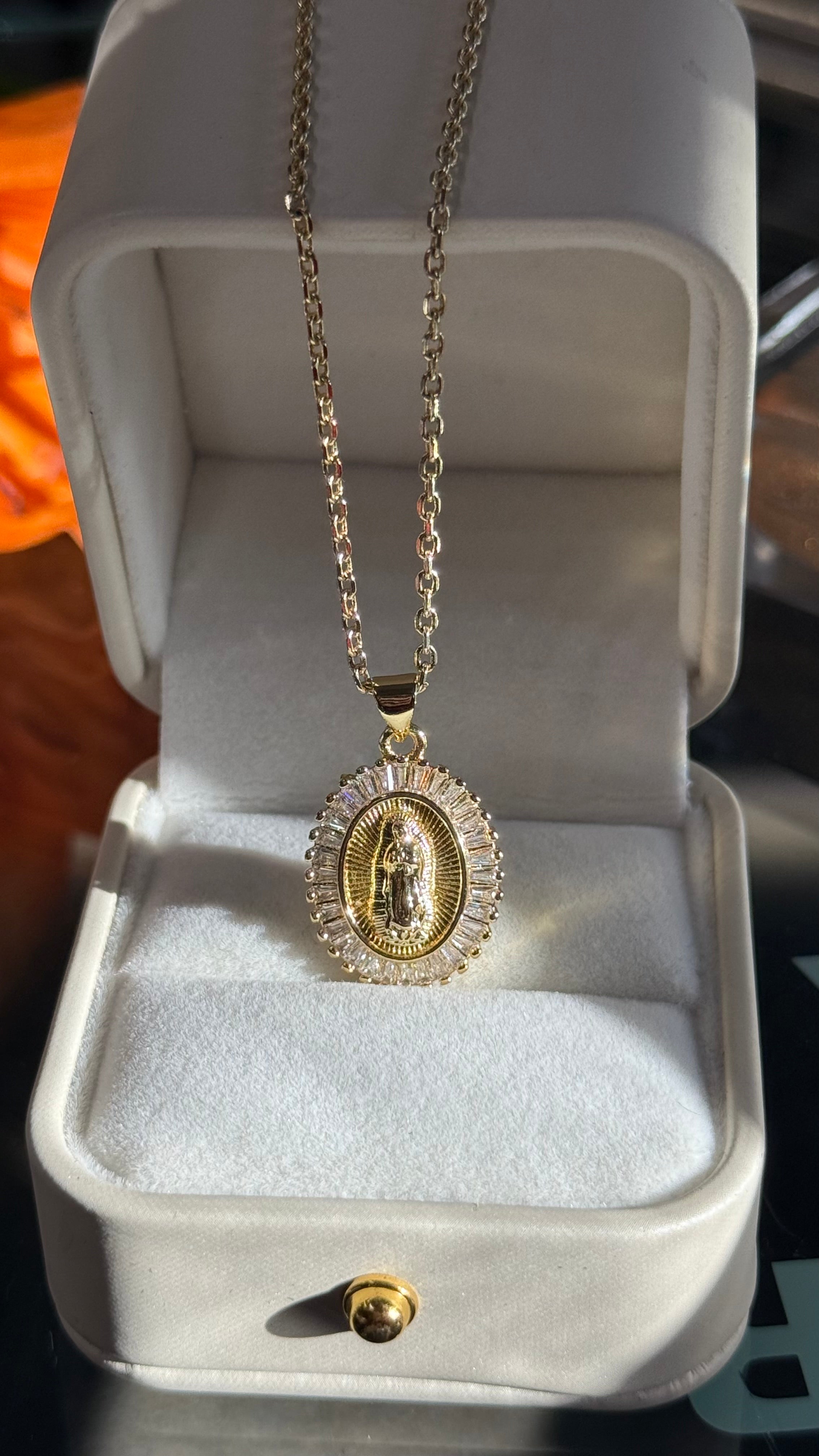 Classic Virgin Mary Necklace