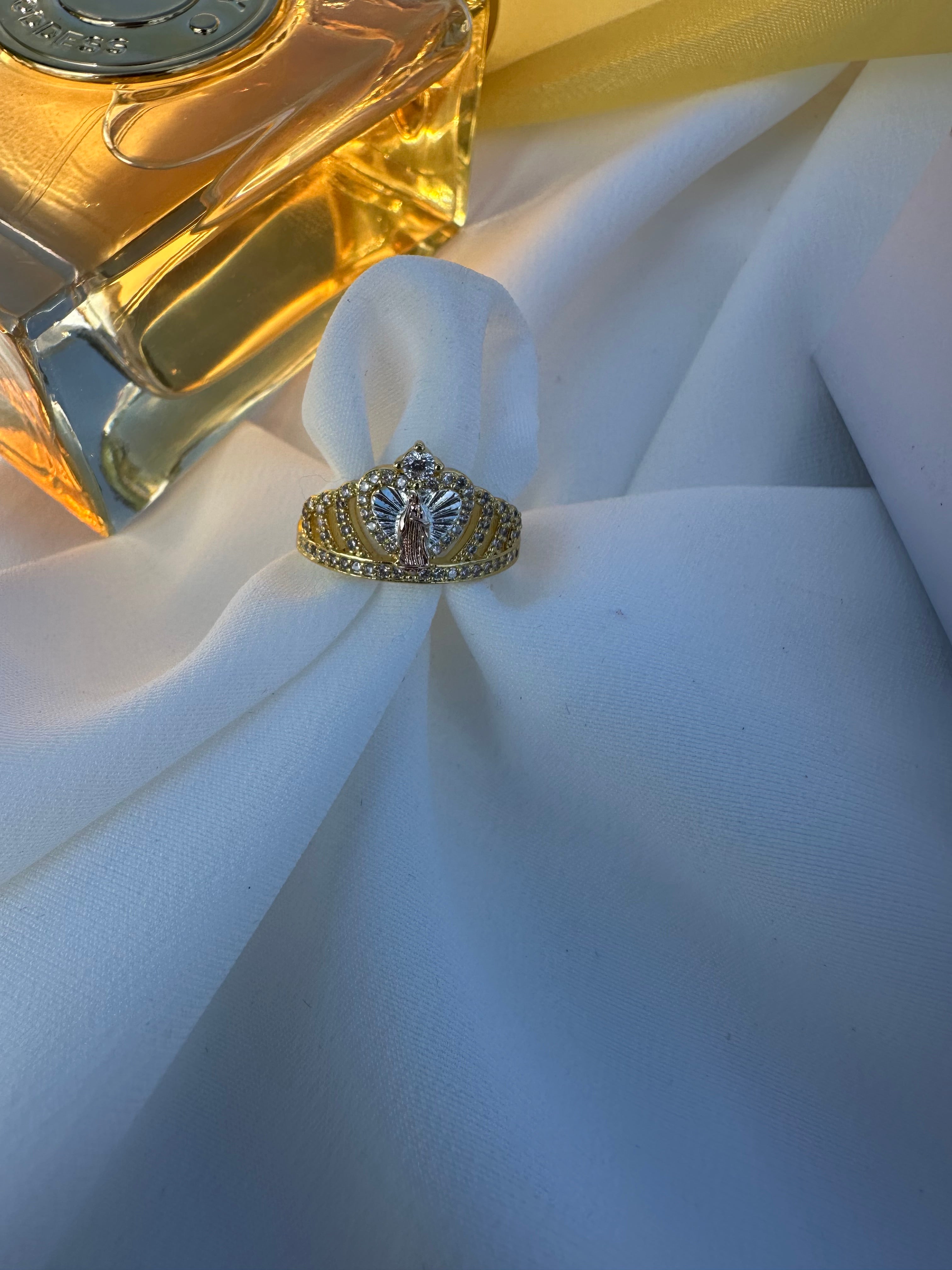 Our Lady of Guadalupe Tiara Ring