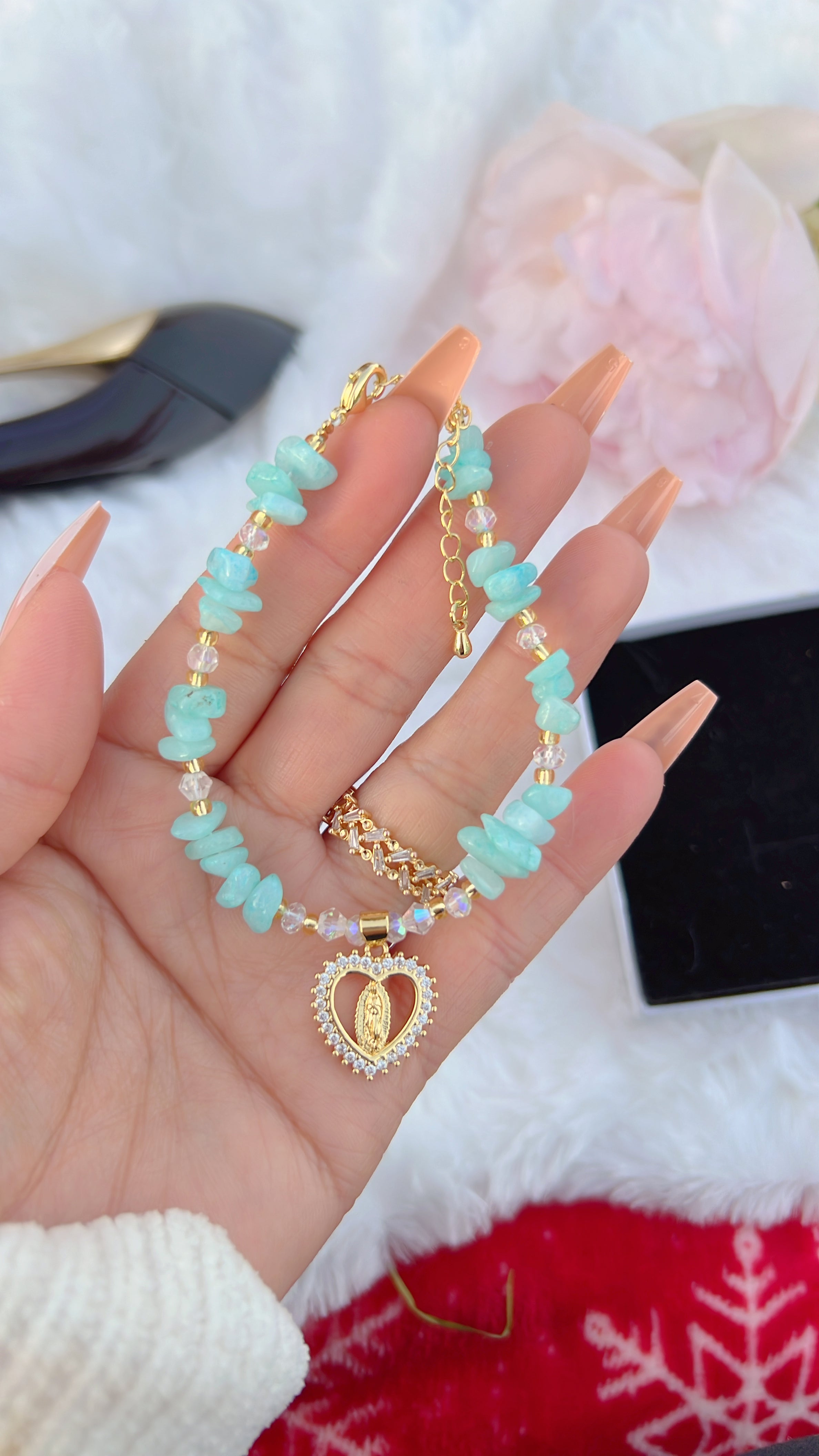 Virgin Mary Moscato Bracelet