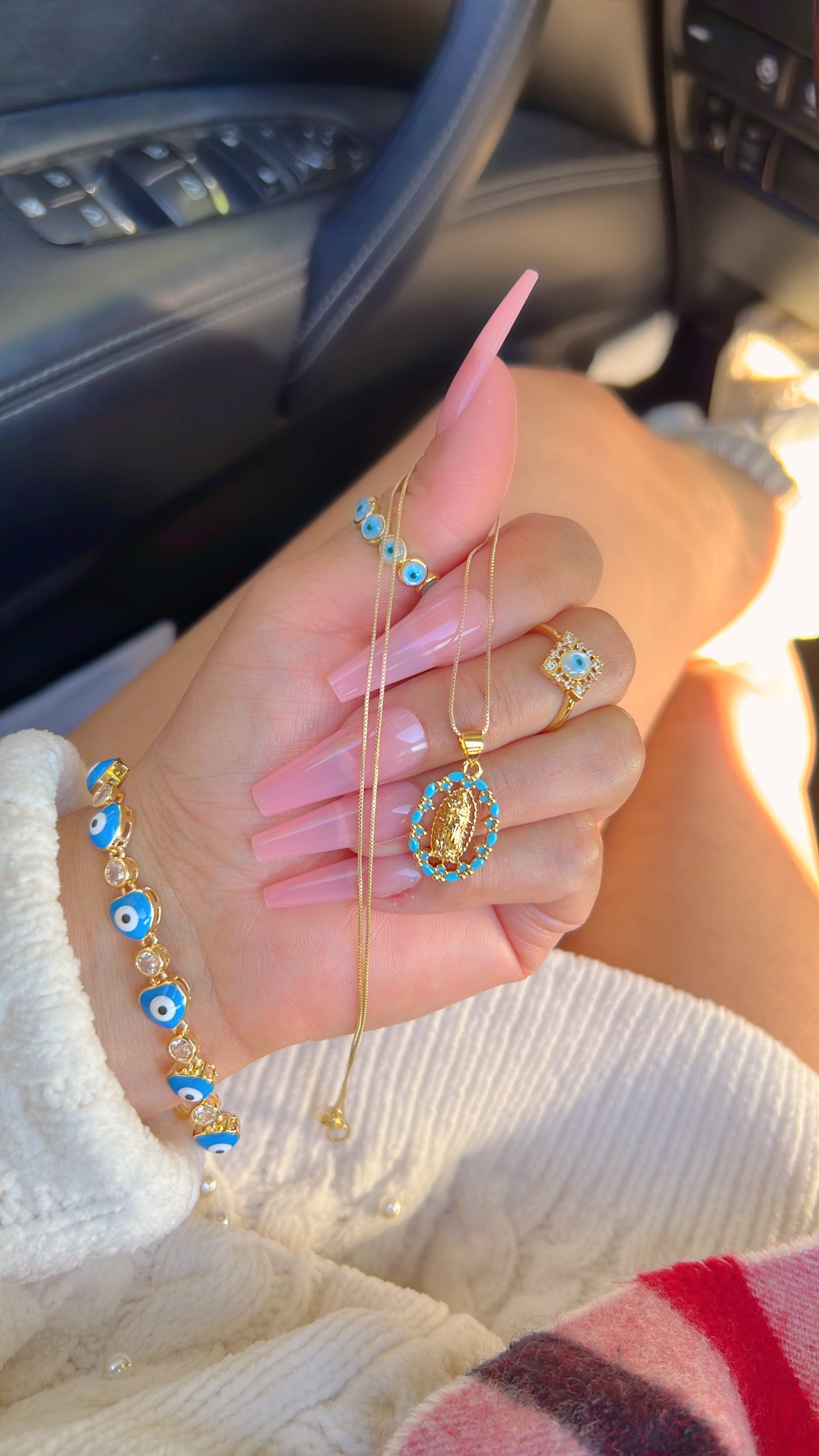 Dreamy Virgin Mary Necklace