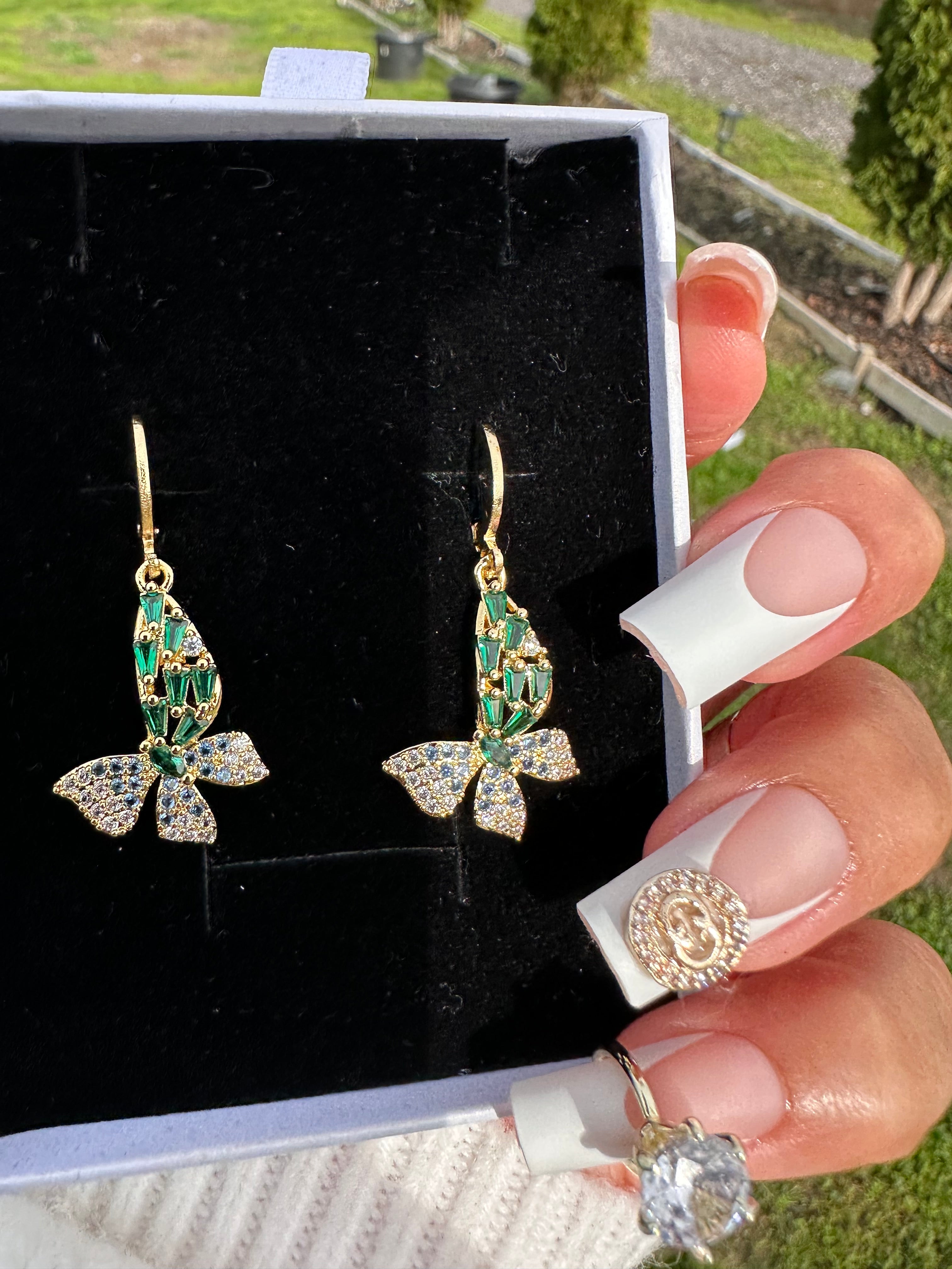 Sagehorn Butterfly Earrings