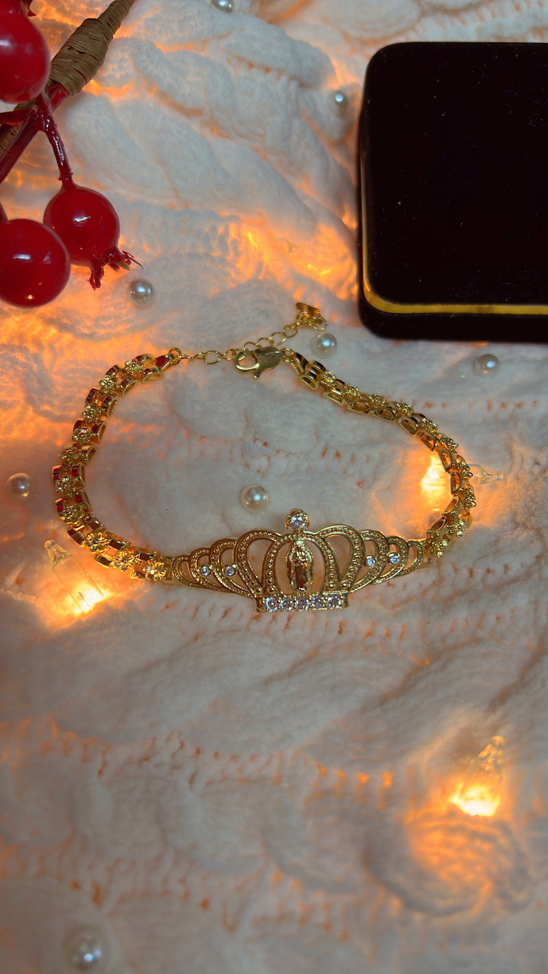 Virgencita Tiara Bracelet