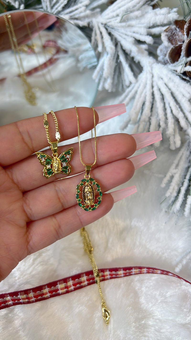 Emerald Forest VM Necklace Set